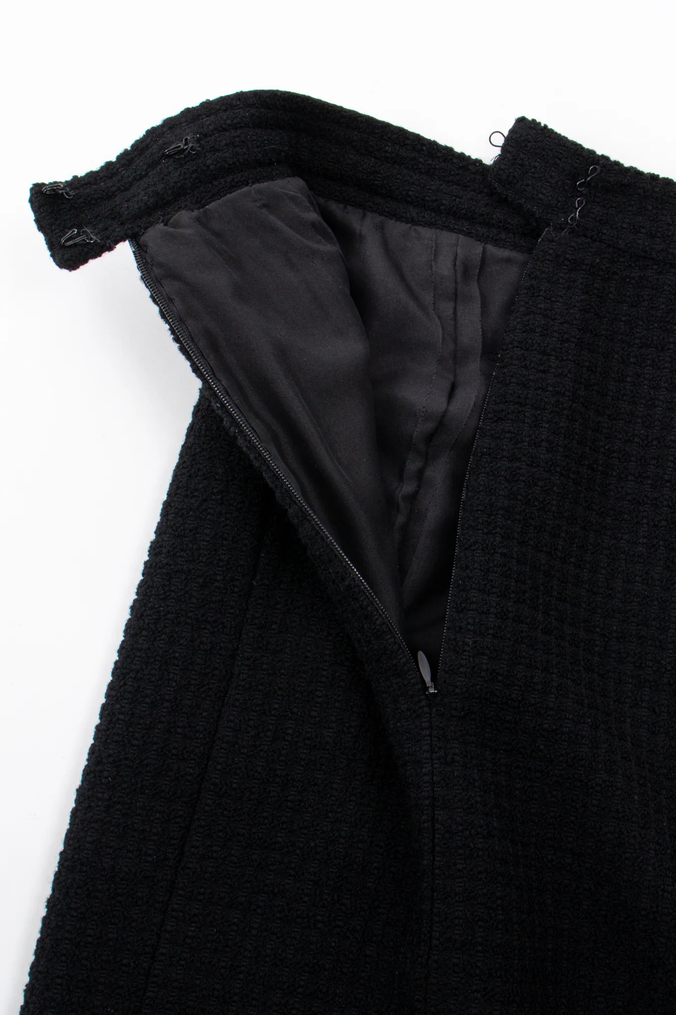 Monochrome Tweed Boxy Jacket & Skirt Set - Image 30