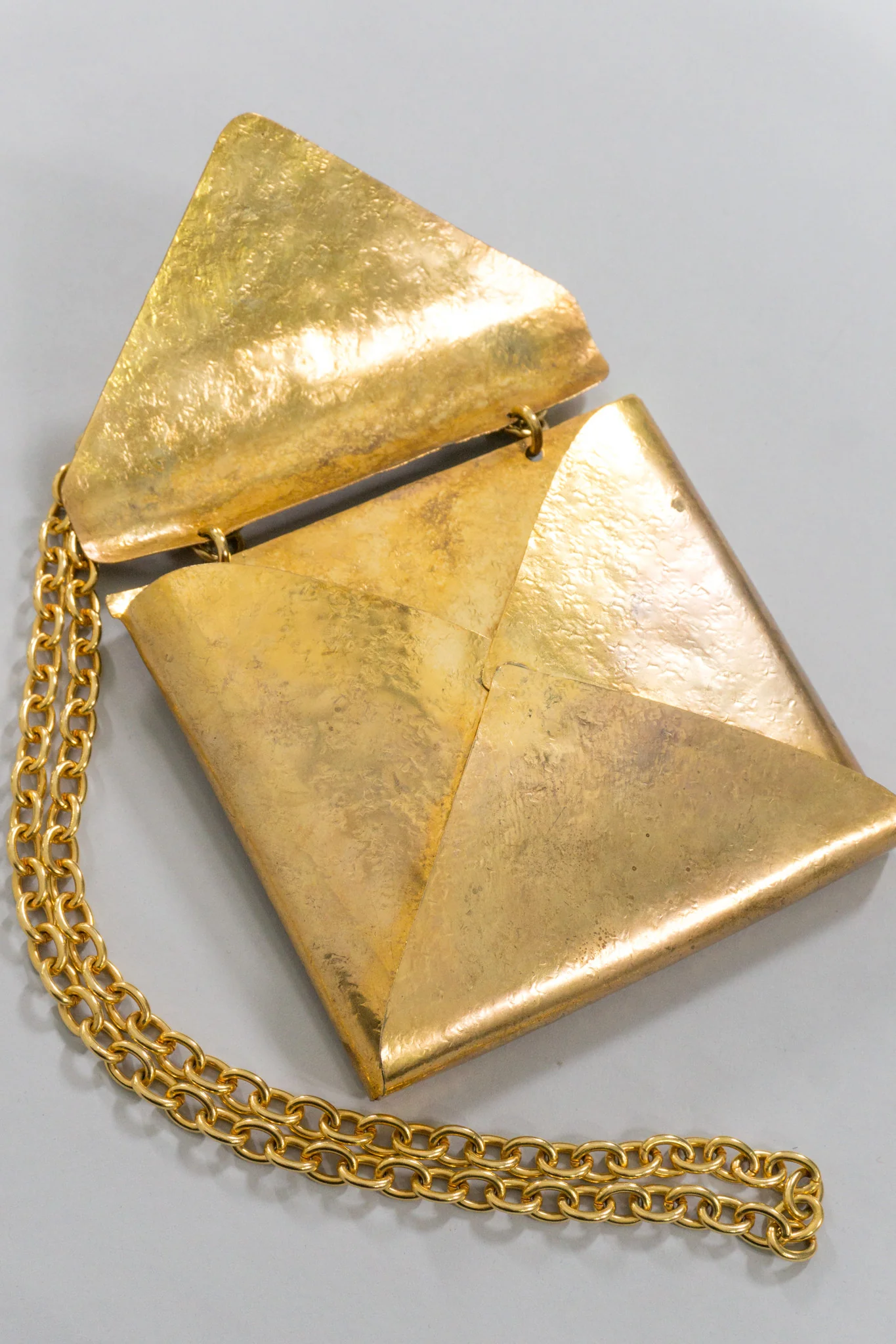 Monogram Brass Envelope Chain Bag - Image 4