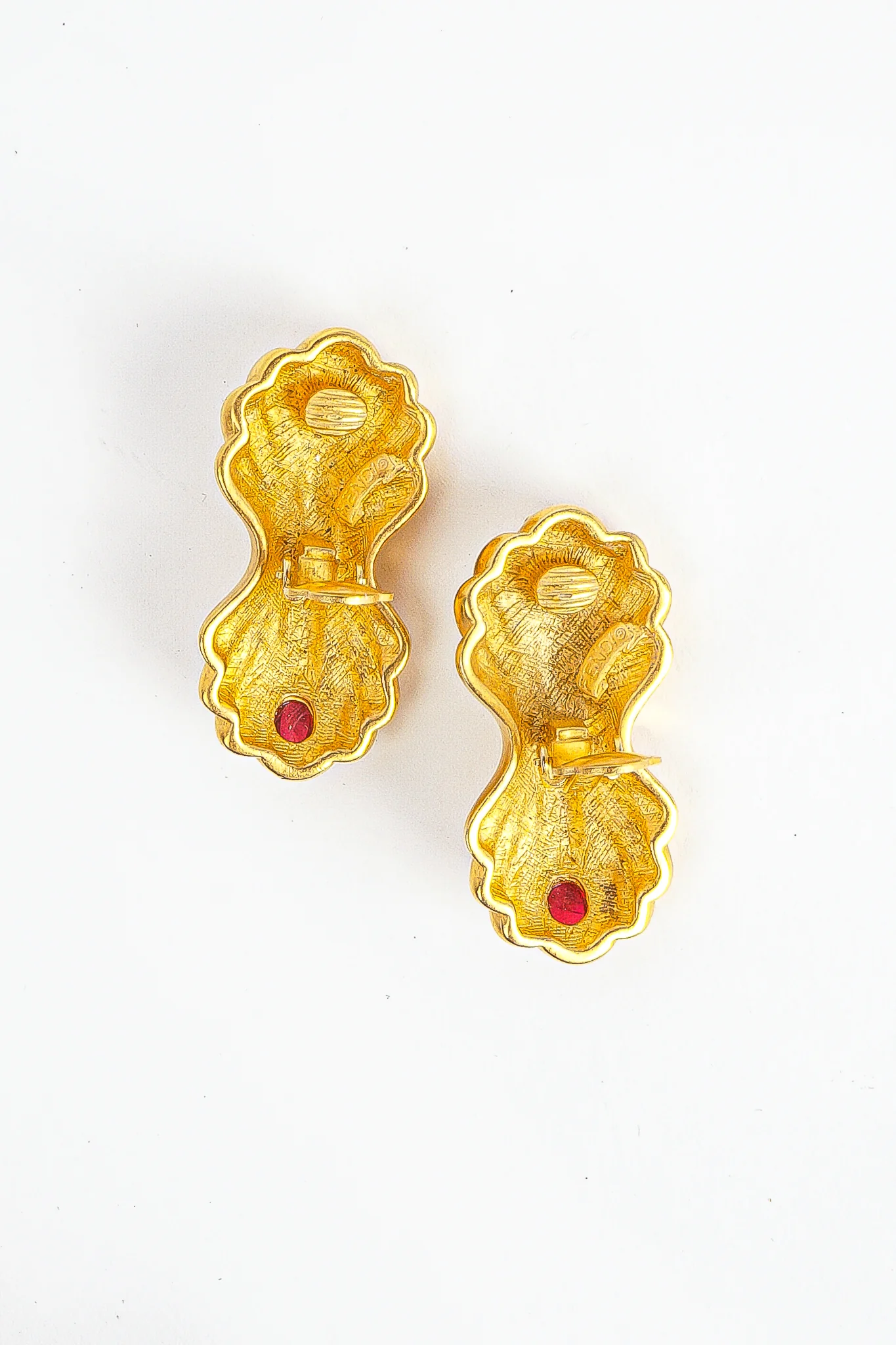 Monogram Fluted Eclair Earrings - Image 5
