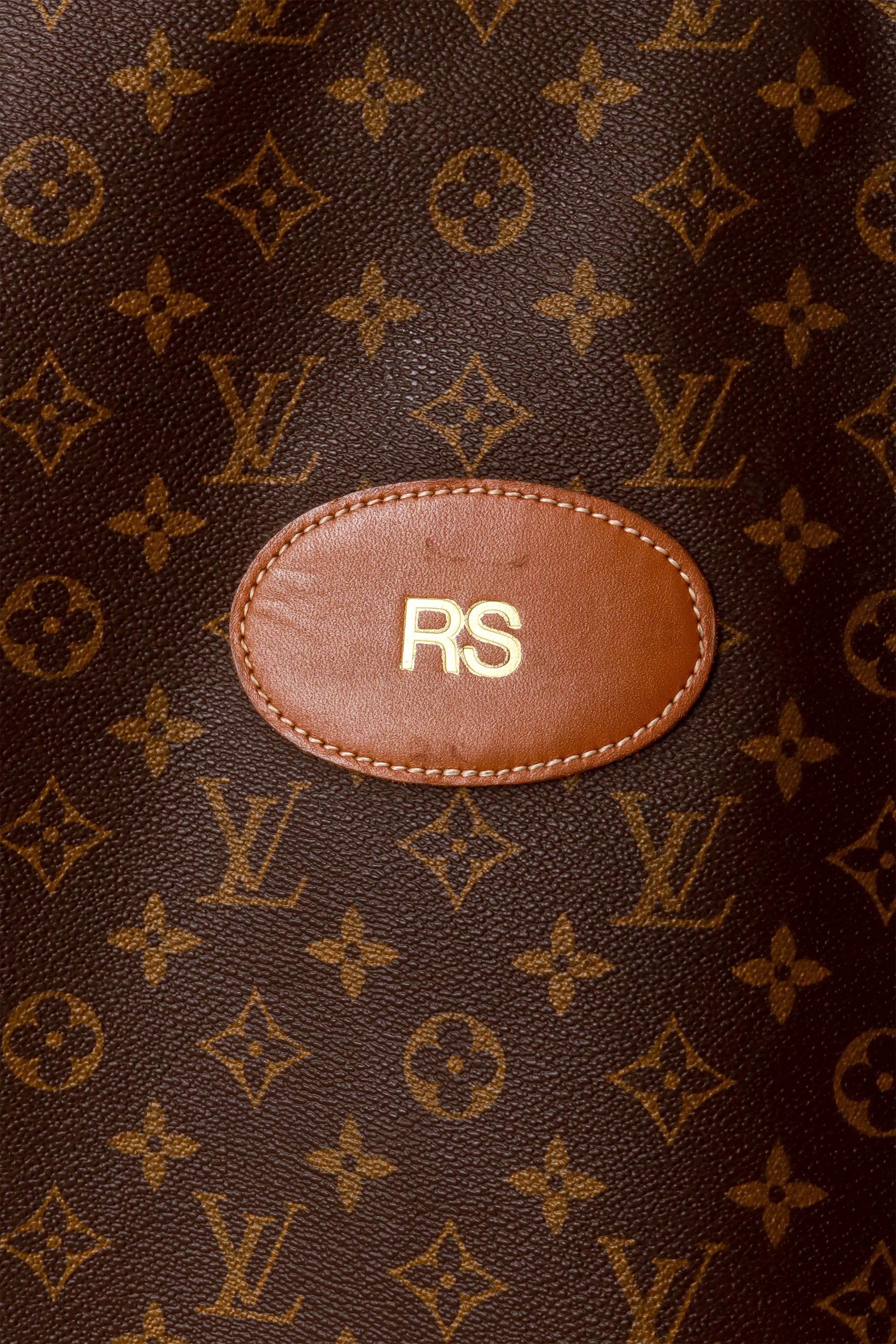 Monogram Leather Garment Bag - Image 3