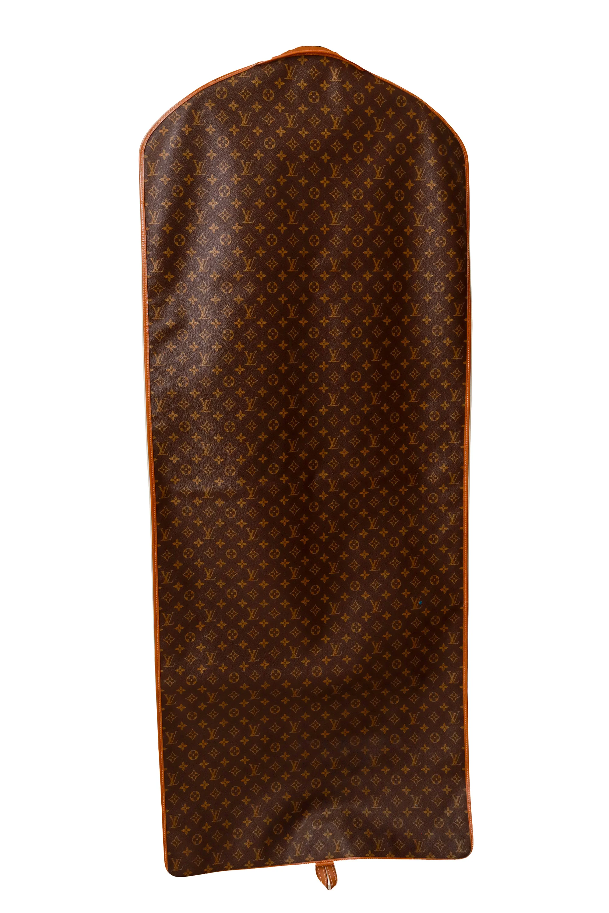 Monogram Leather Garment Bag - Image 4