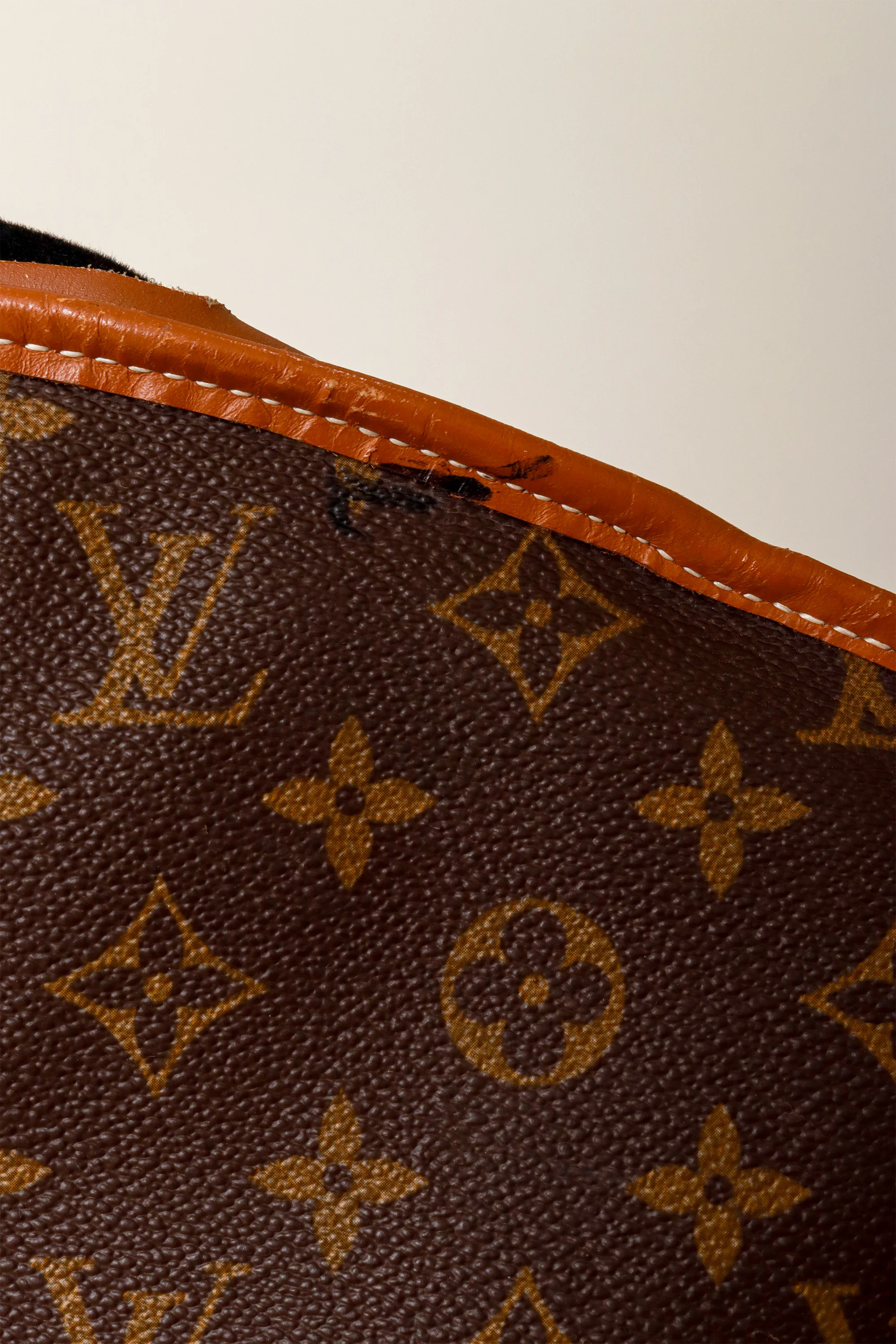 Monogram Leather Garment Bag - Image 6