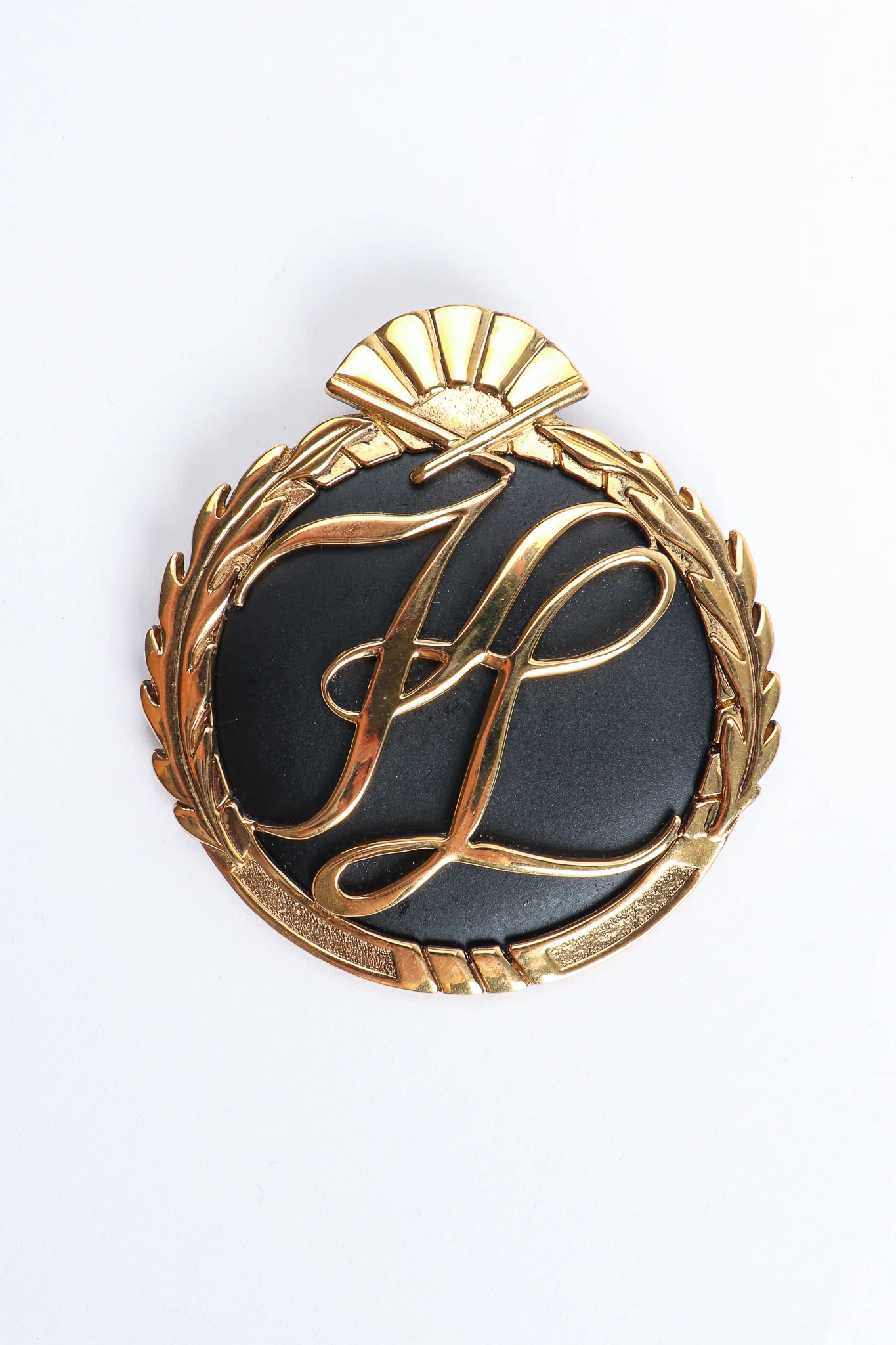 Monogram Logo Brooch - Image 2