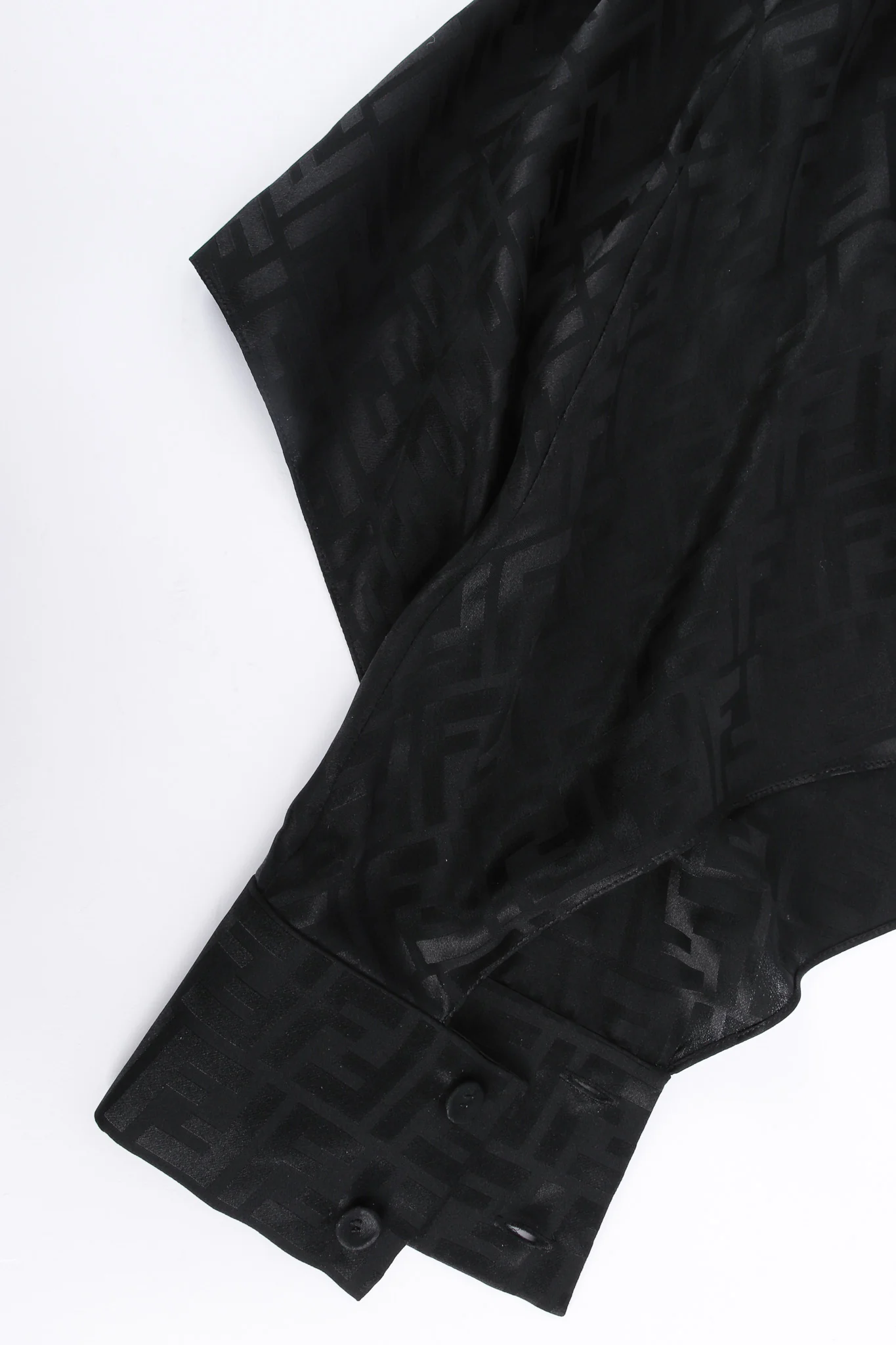 2022 S/S Monogram Silk Dress & Scarf Set - Image 10