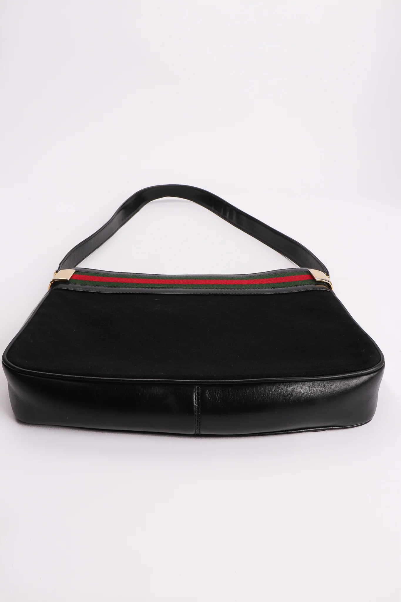 Monogram Stripe Shoulder Bag - Image 6