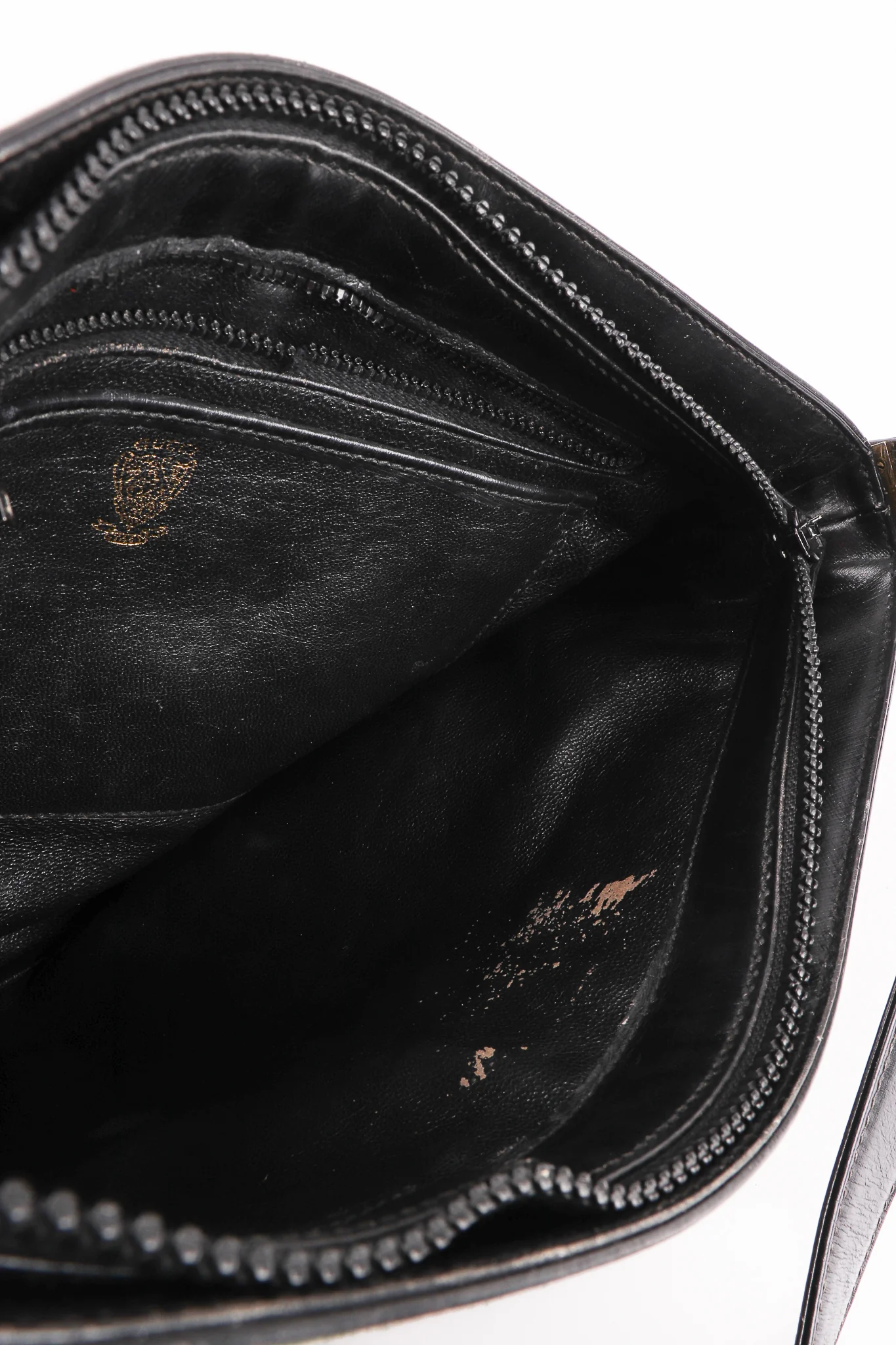 Monogram Stripe Shoulder Bag - Image 9