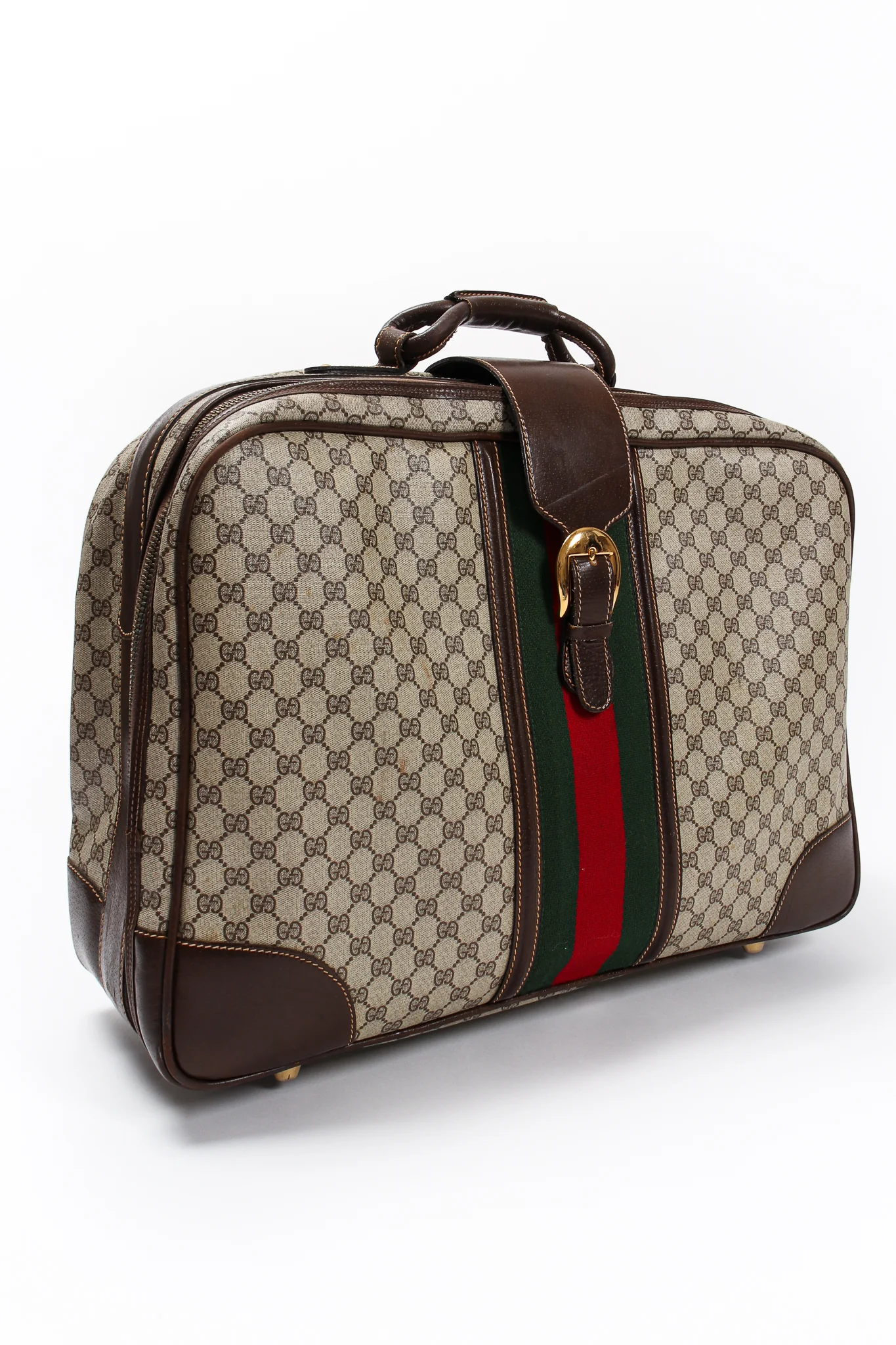 Monogram Stripe Suitcase - Image 3
