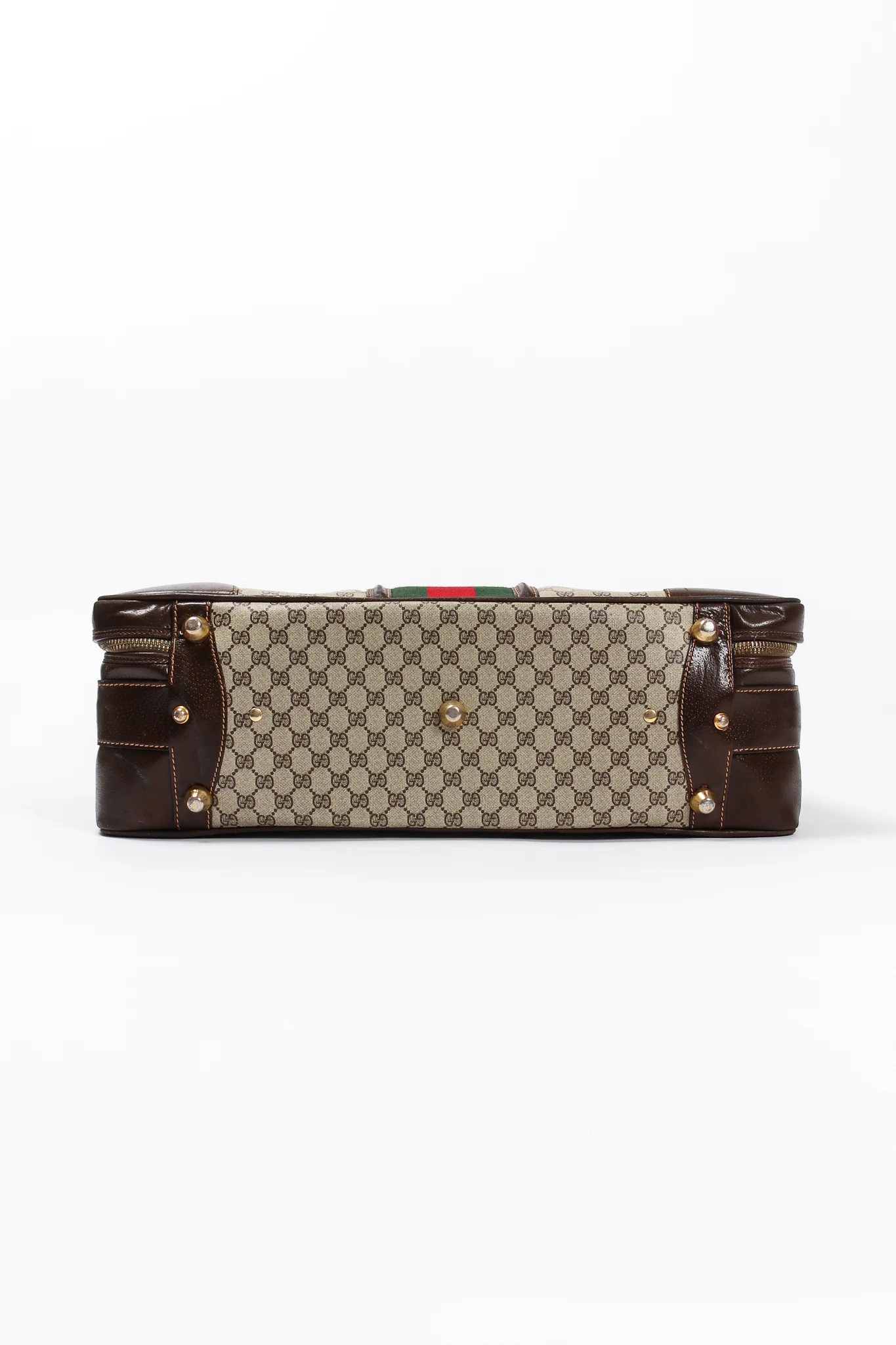 Monogram Stripe Suitcase - Image 7