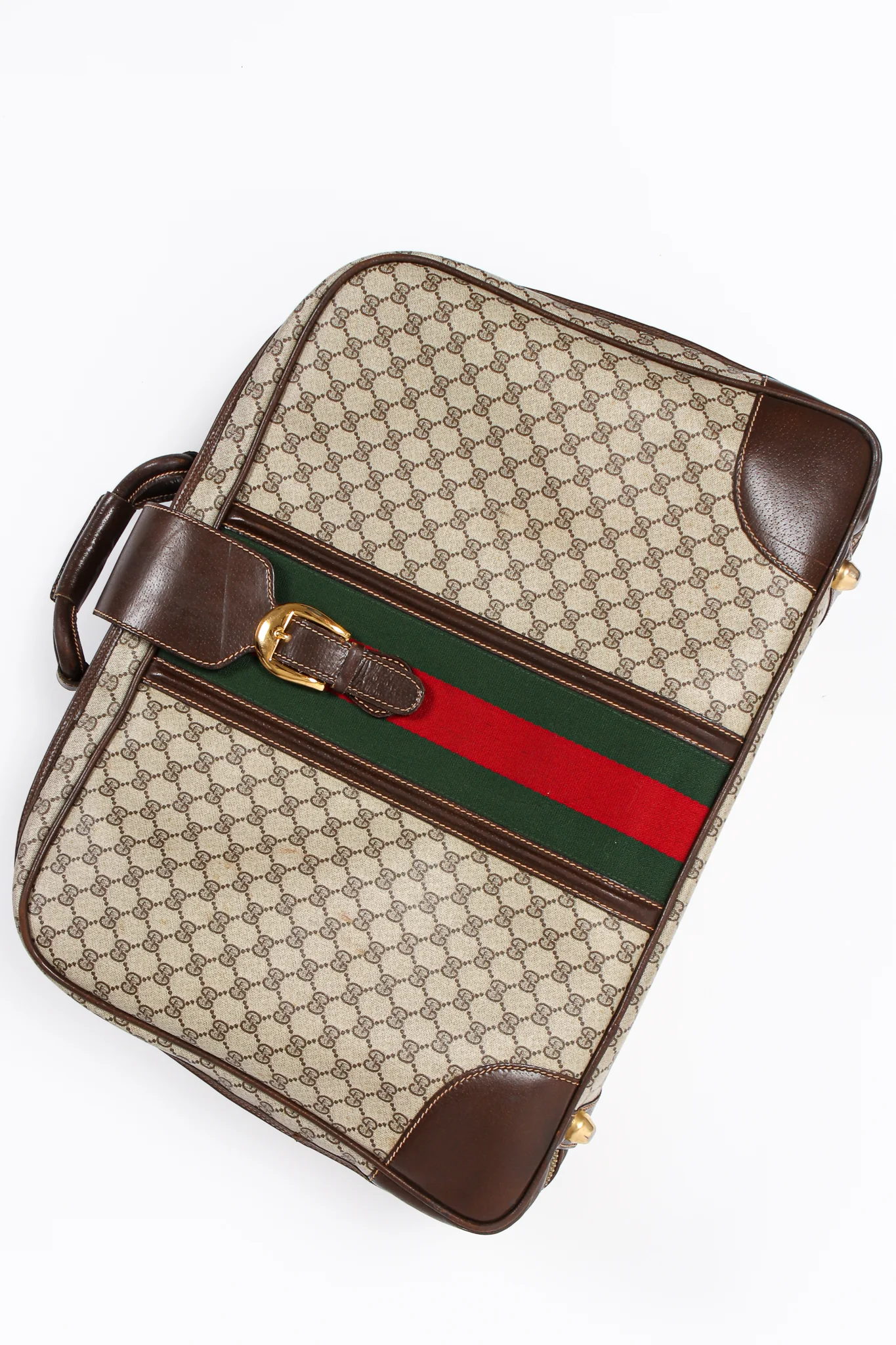Monogram Stripe Suitcase - Image 8