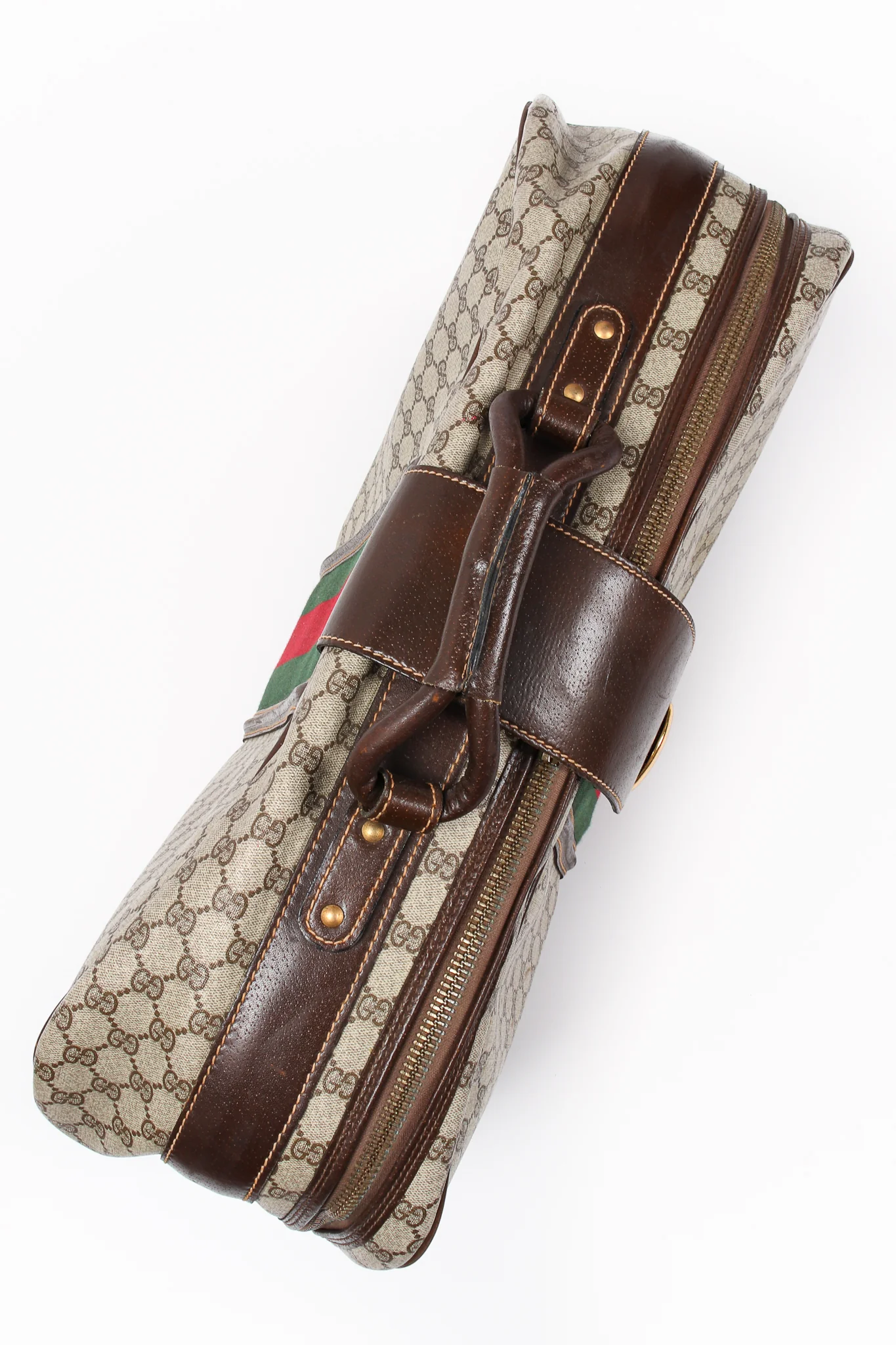 Monogram Stripe Suitcase - Image 9