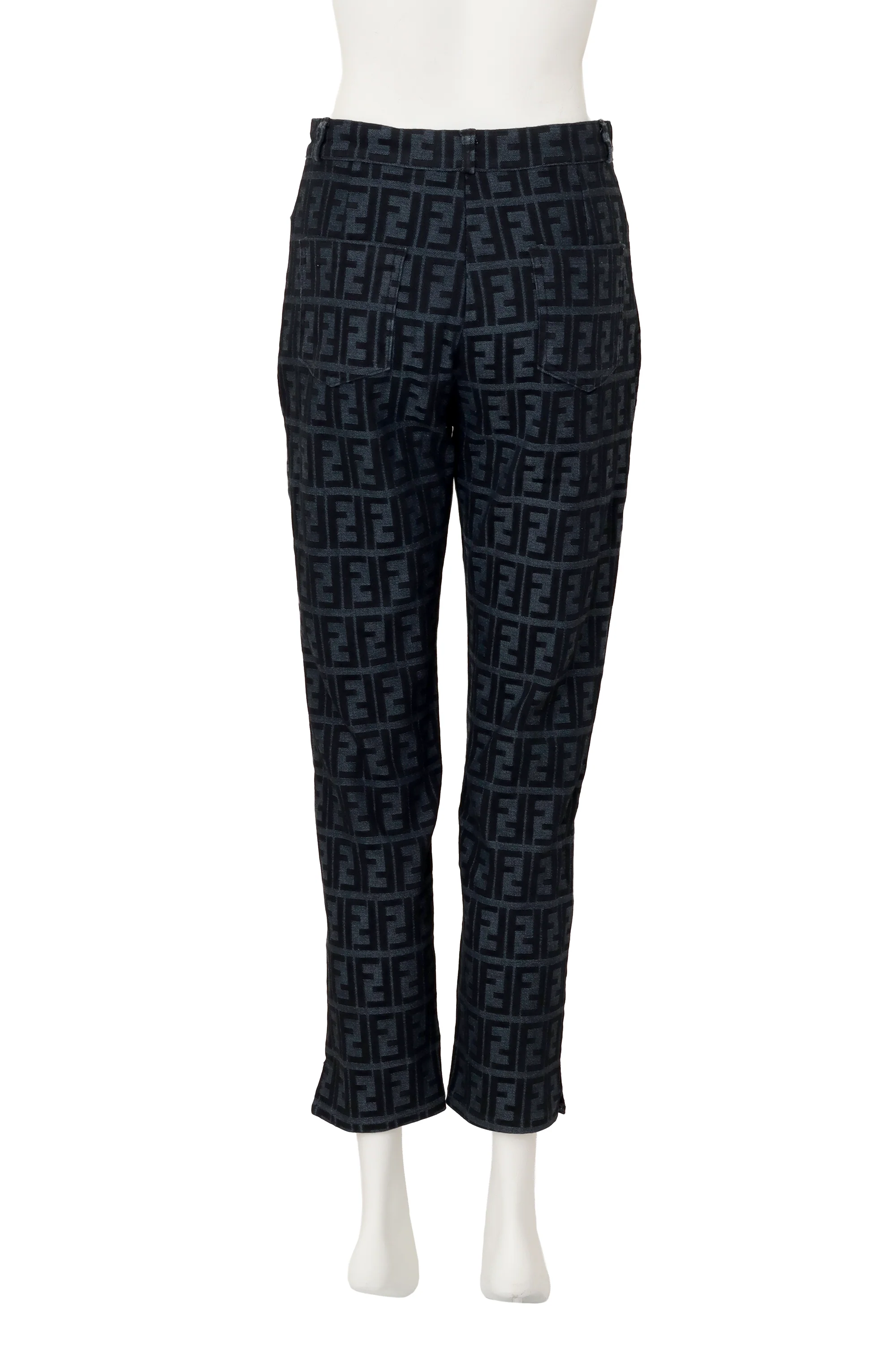 Monogram Logo Denim Pant - Image 3