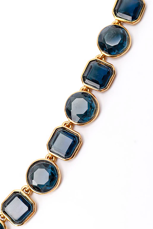 Montana Blue Geo Cabochon Collar Necklace - Image 3