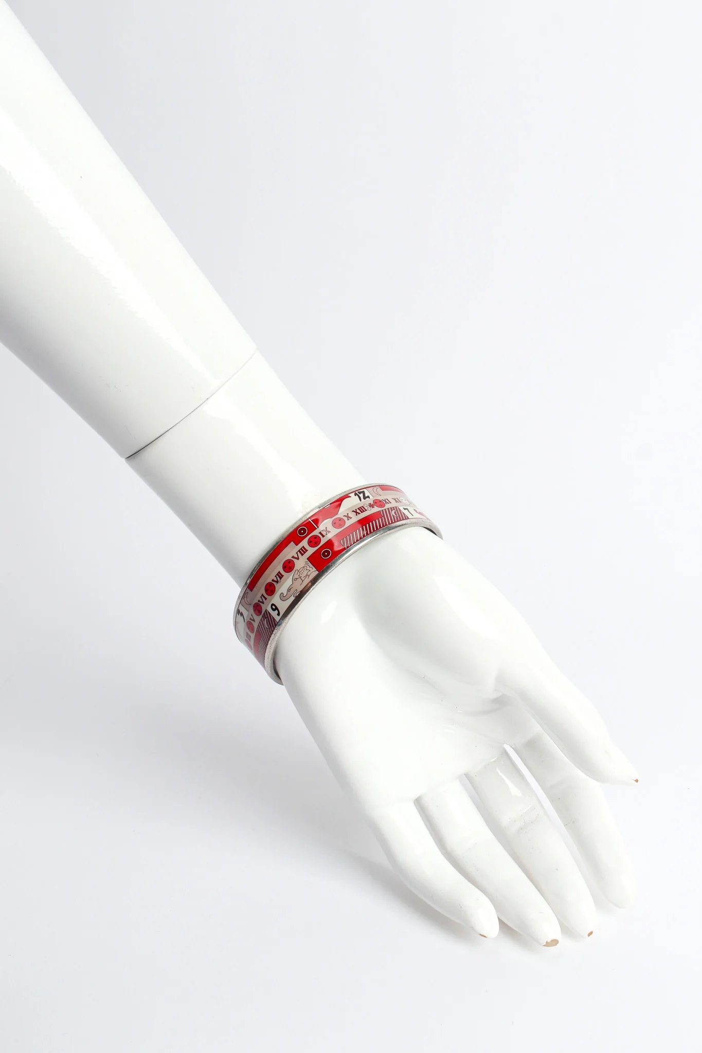 Moon Phase Numerals Wide Enamel Bracelet - Image 3