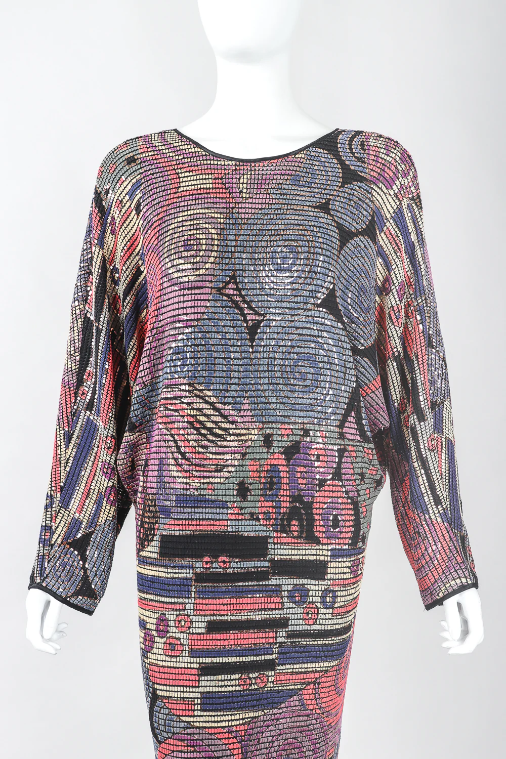 Mosaic Dolman Shift Dress - Image 2