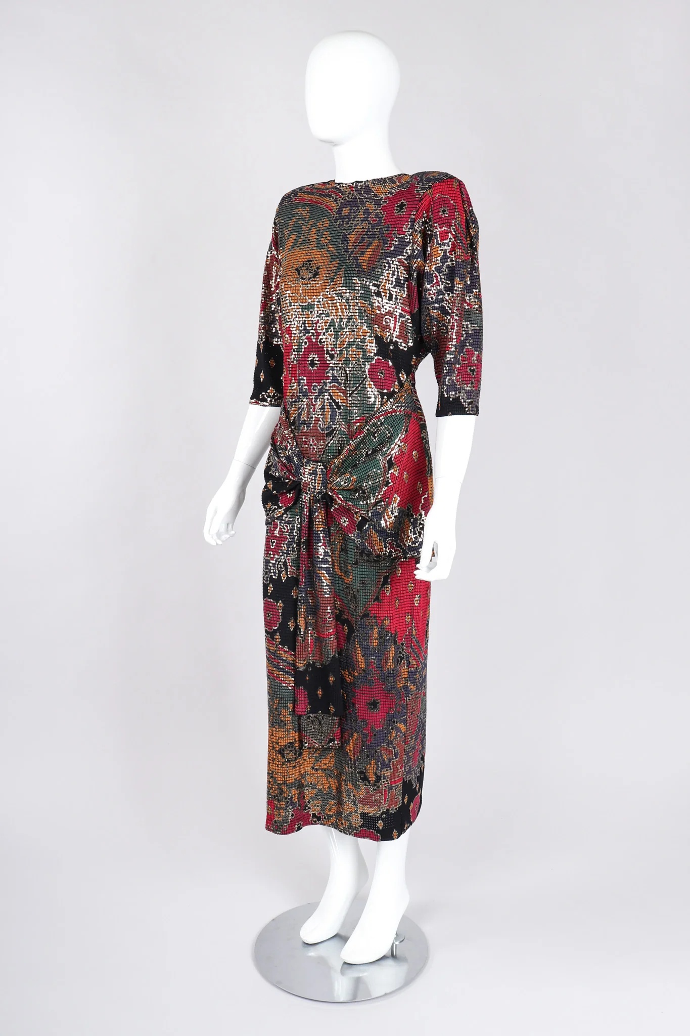 Mosaic Drop Waist Dress - Image 3