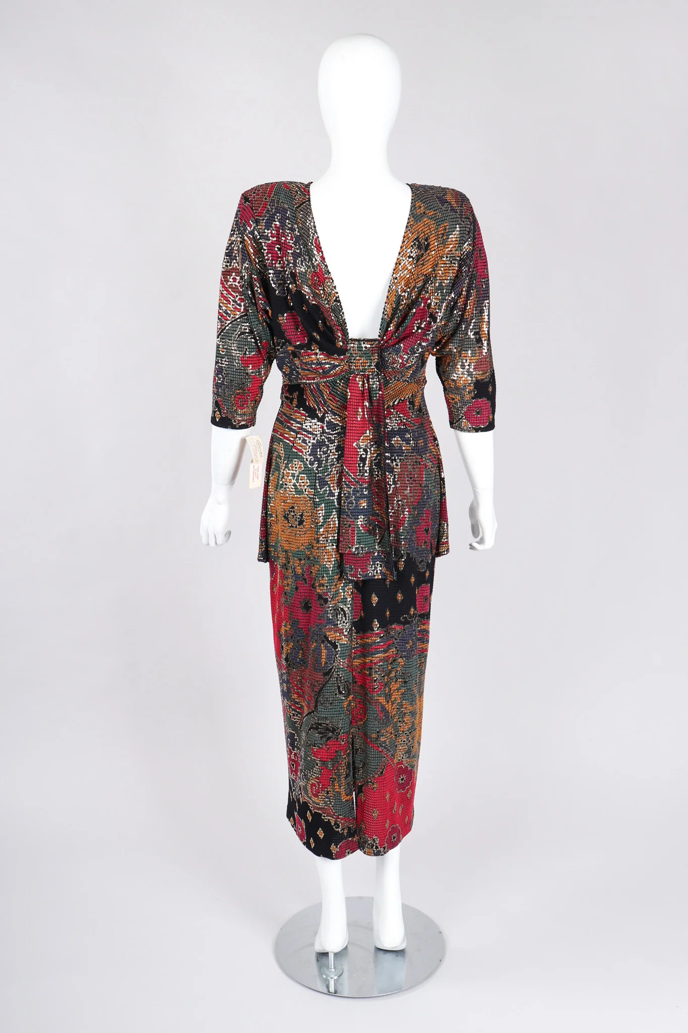 Mosaic Drop Waist Dress - Image 6