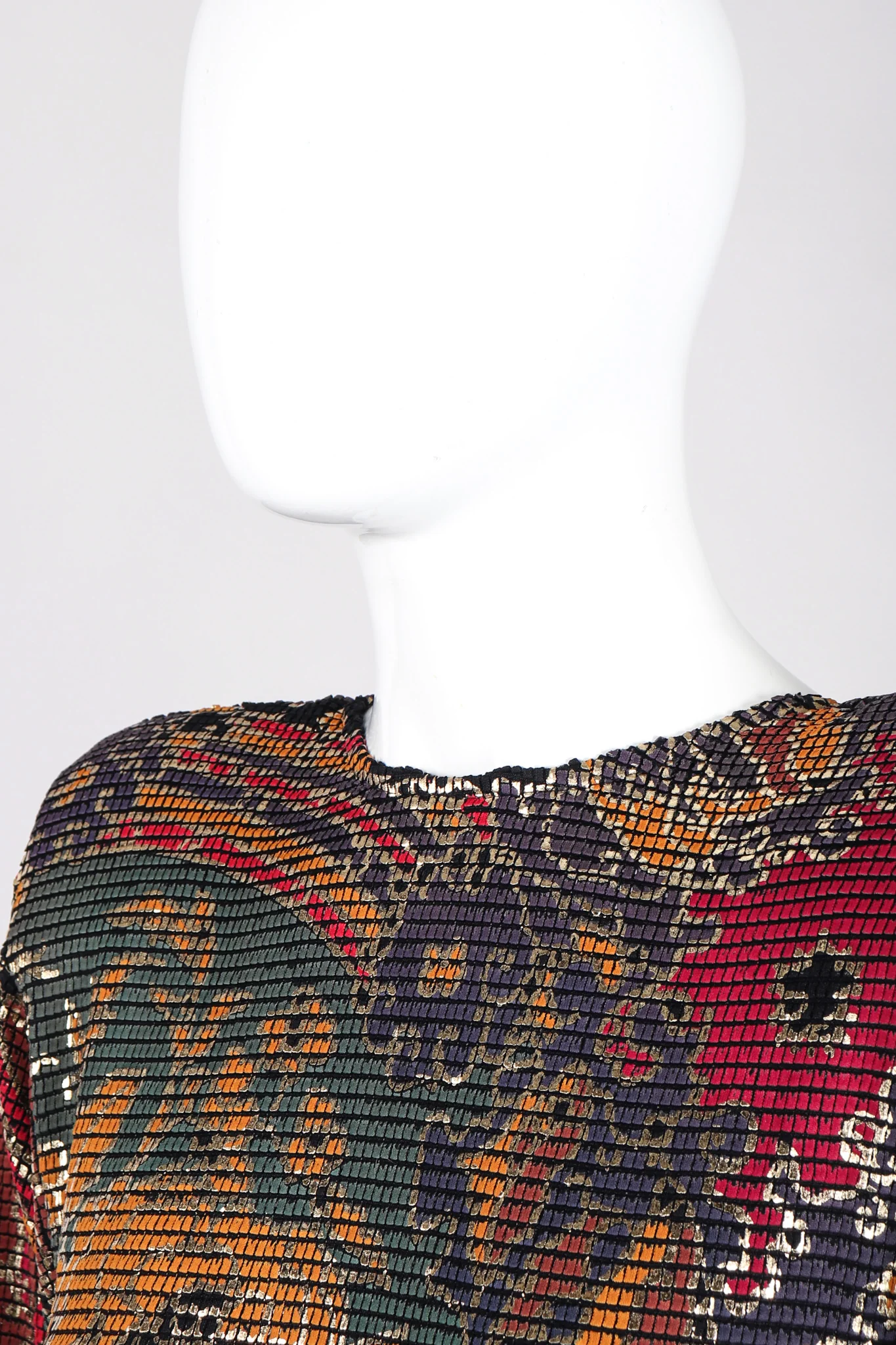 Mosaic Drop Waist Dress - Image 7
