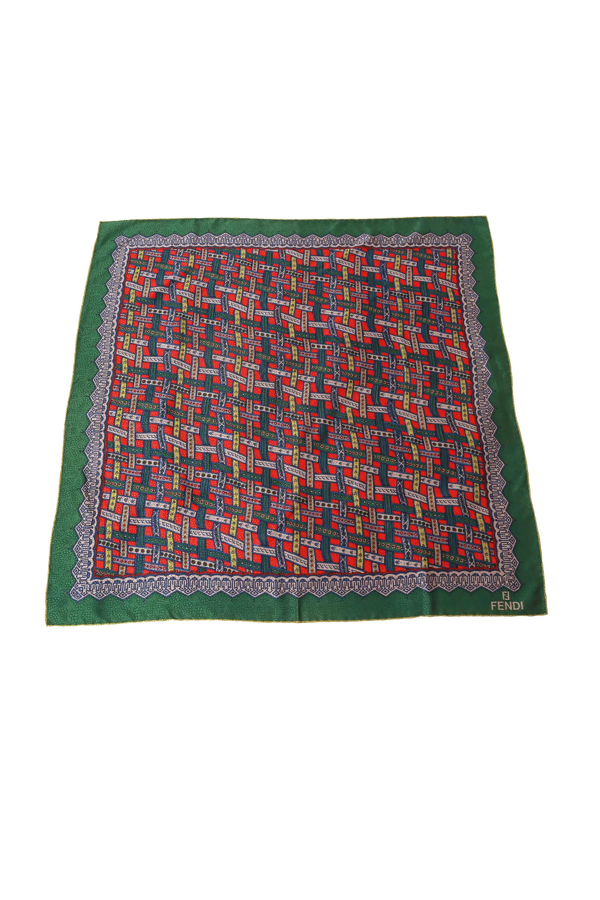 Mosaic Plaid Scarf