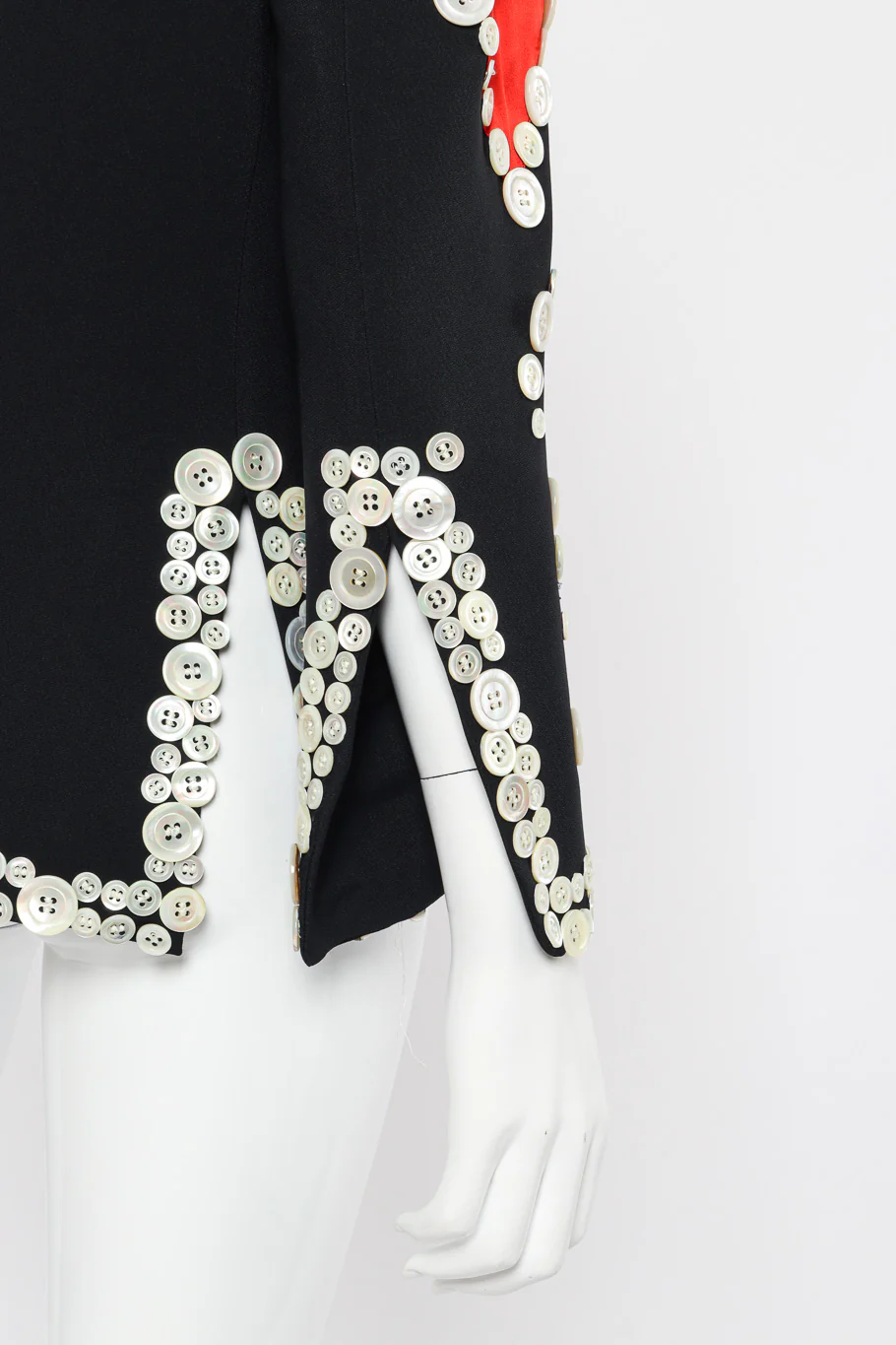 1994 S/S Mother of Pearl Button Blazer - Image 6