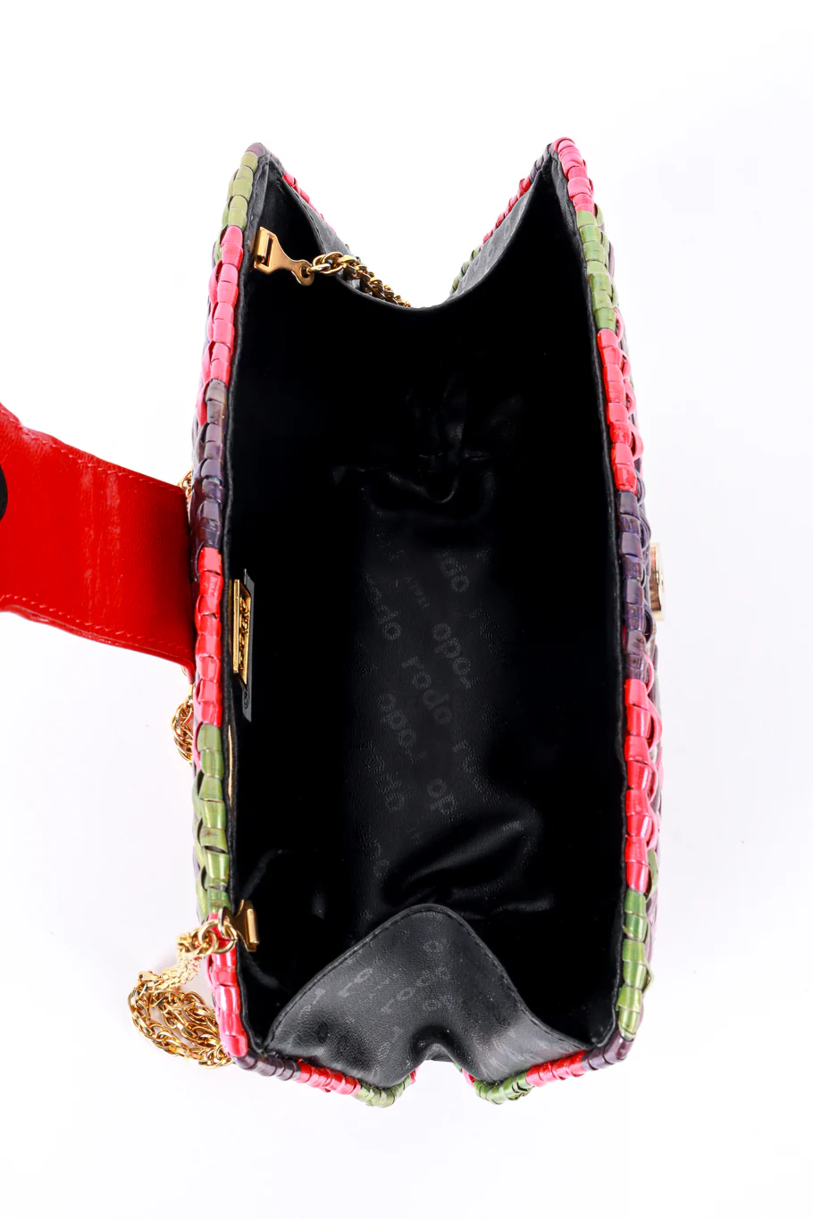 Motley Woven Shoulder Clutch - Image 10