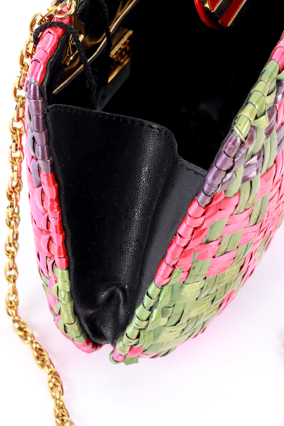 Motley Woven Shoulder Clutch - Image 11