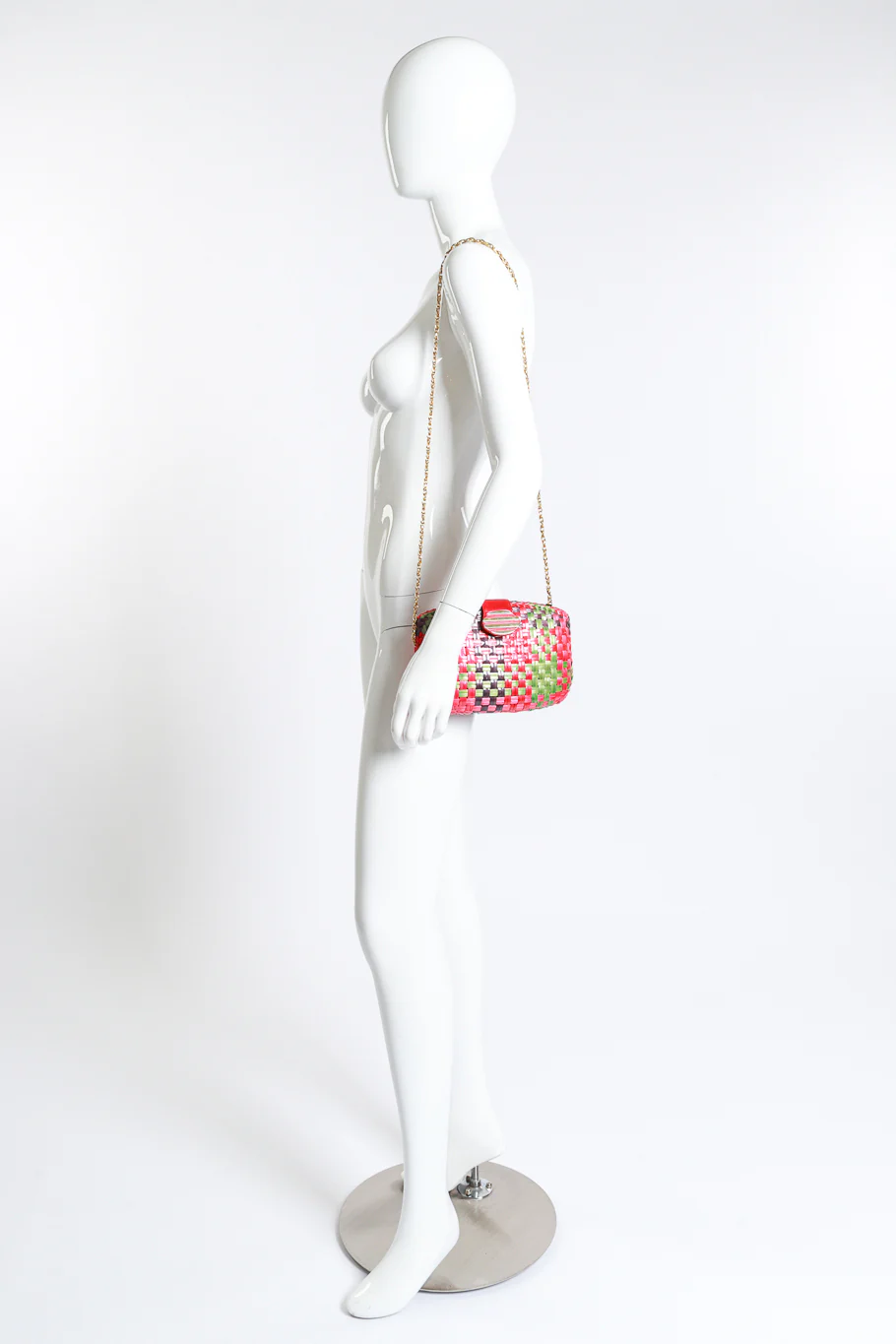 Motley Woven Shoulder Clutch - Image 2