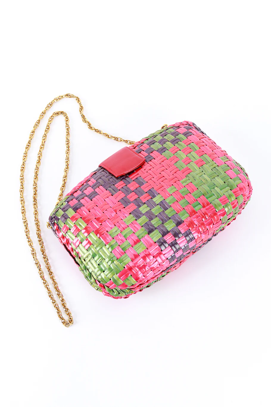 Motley Woven Shoulder Clutch - Image 3