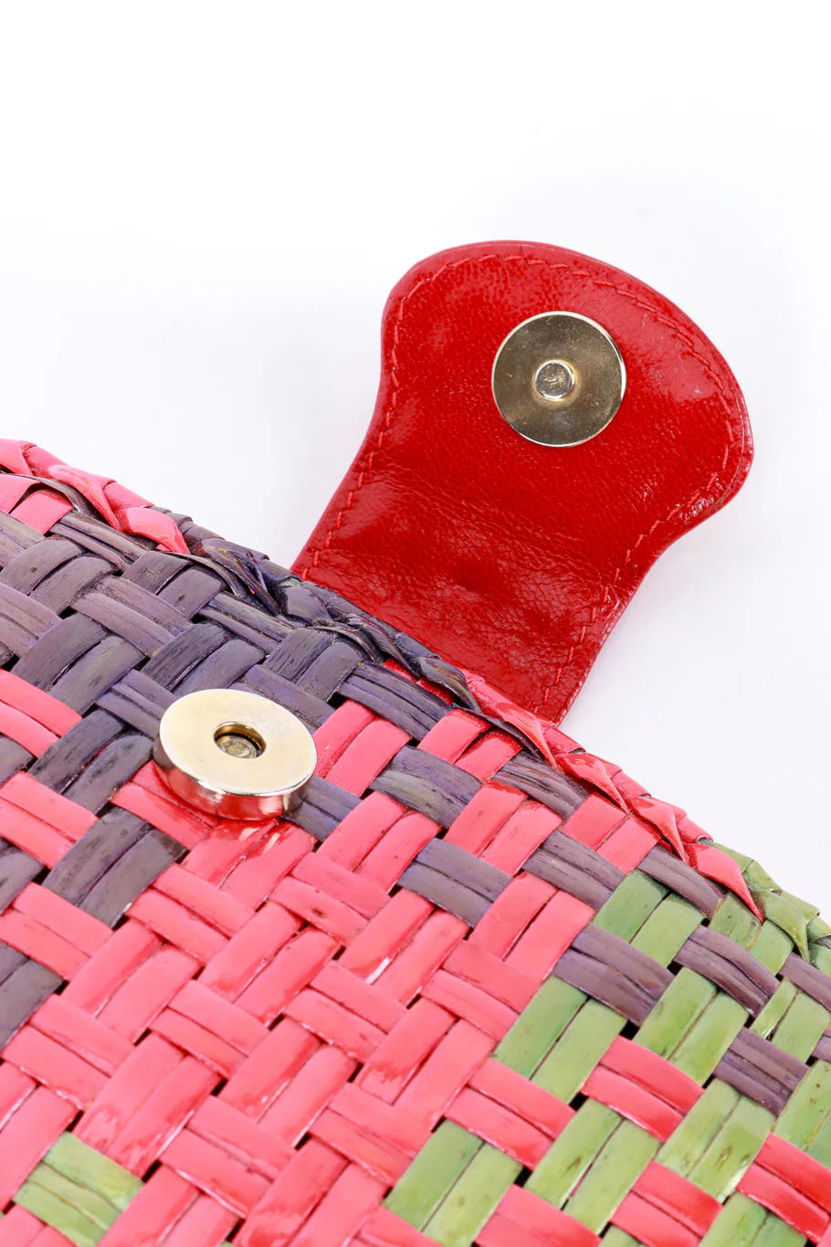 Motley Woven Shoulder Clutch - Image 8