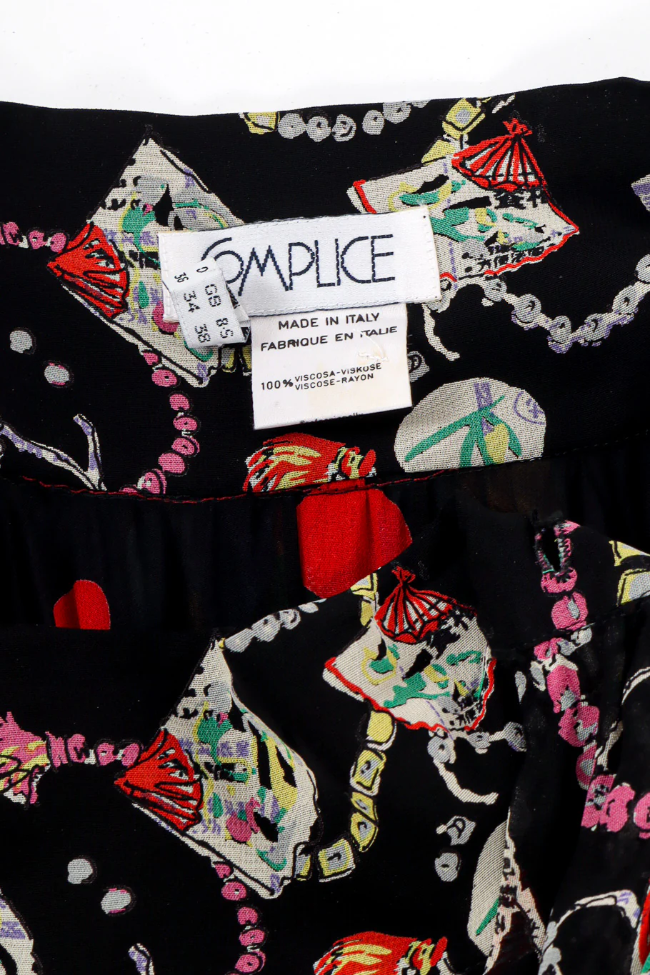Multi-print Tiered Skirt - Image 6