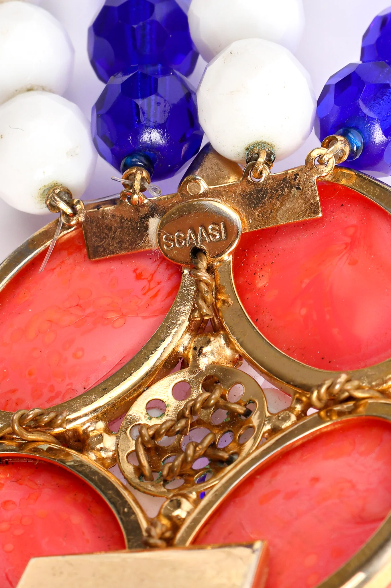 Multi-Strand Cabochon Bead Collar - Image 11