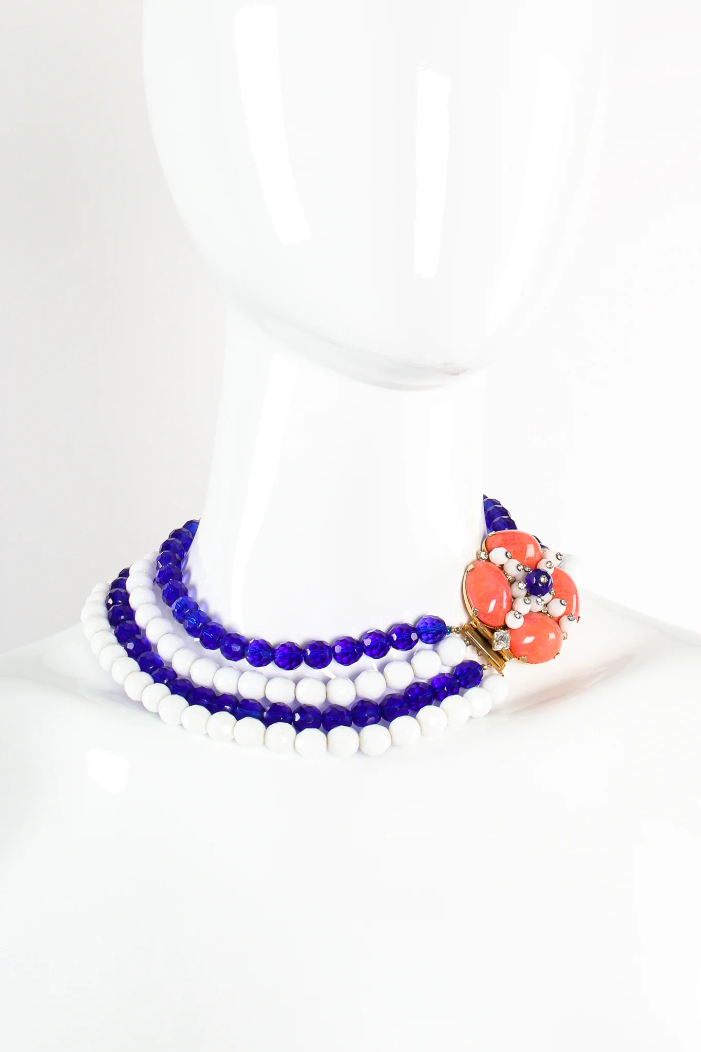 Multi-Strand Cabochon Bead Collar - Image 2