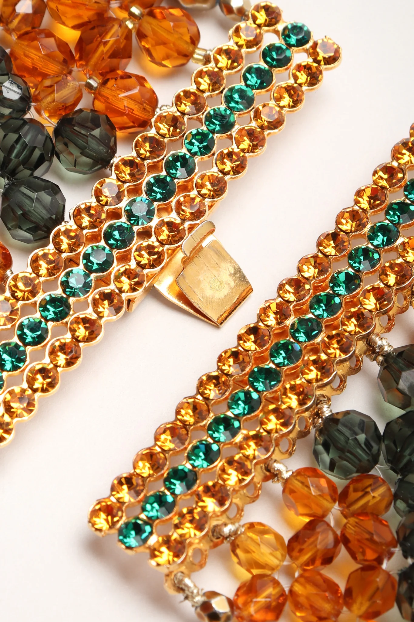 Multi-Strand Beaded Collar Necklace - Image 10
