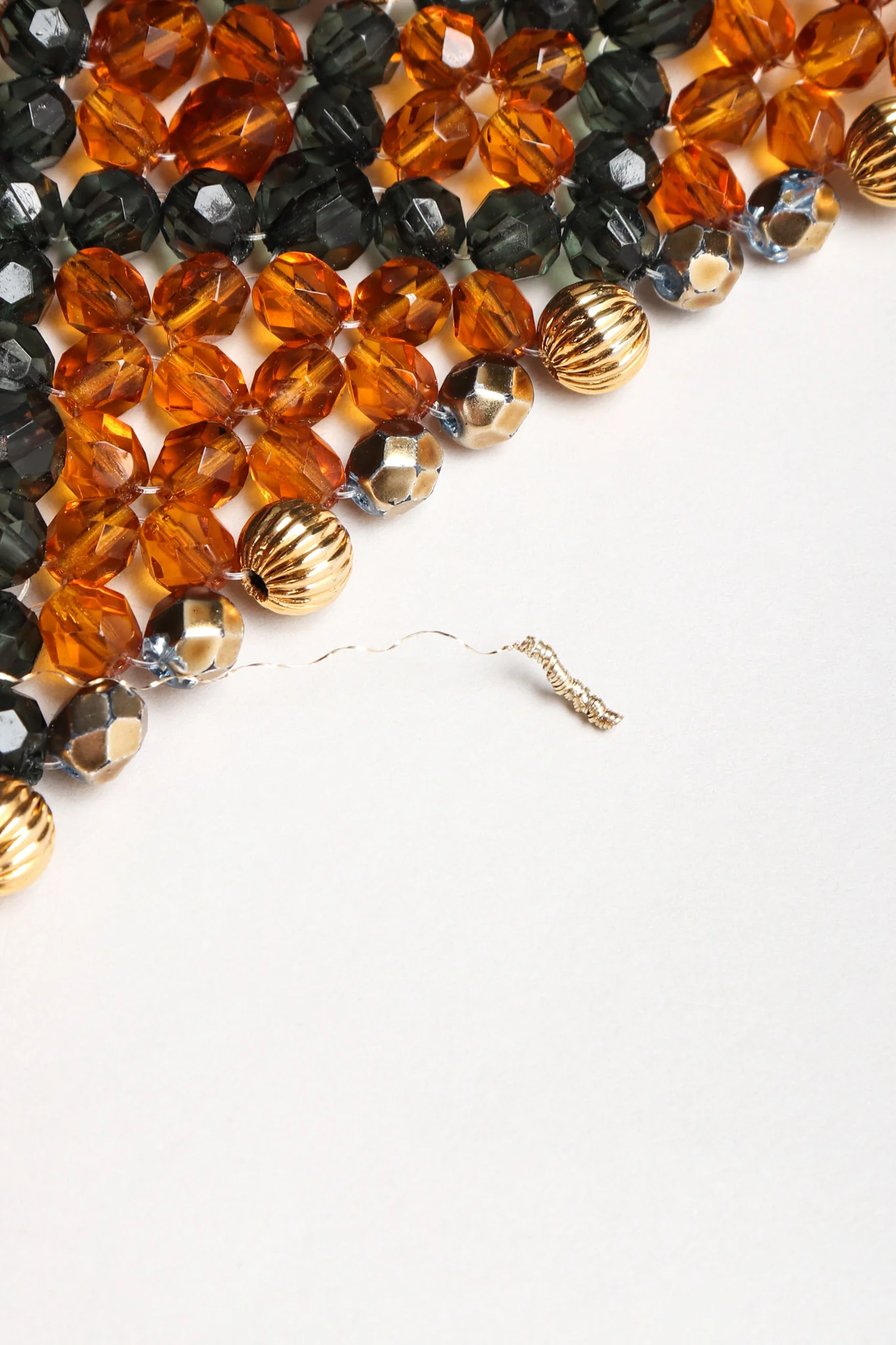 Multi-Strand Beaded Collar Necklace - Image 21