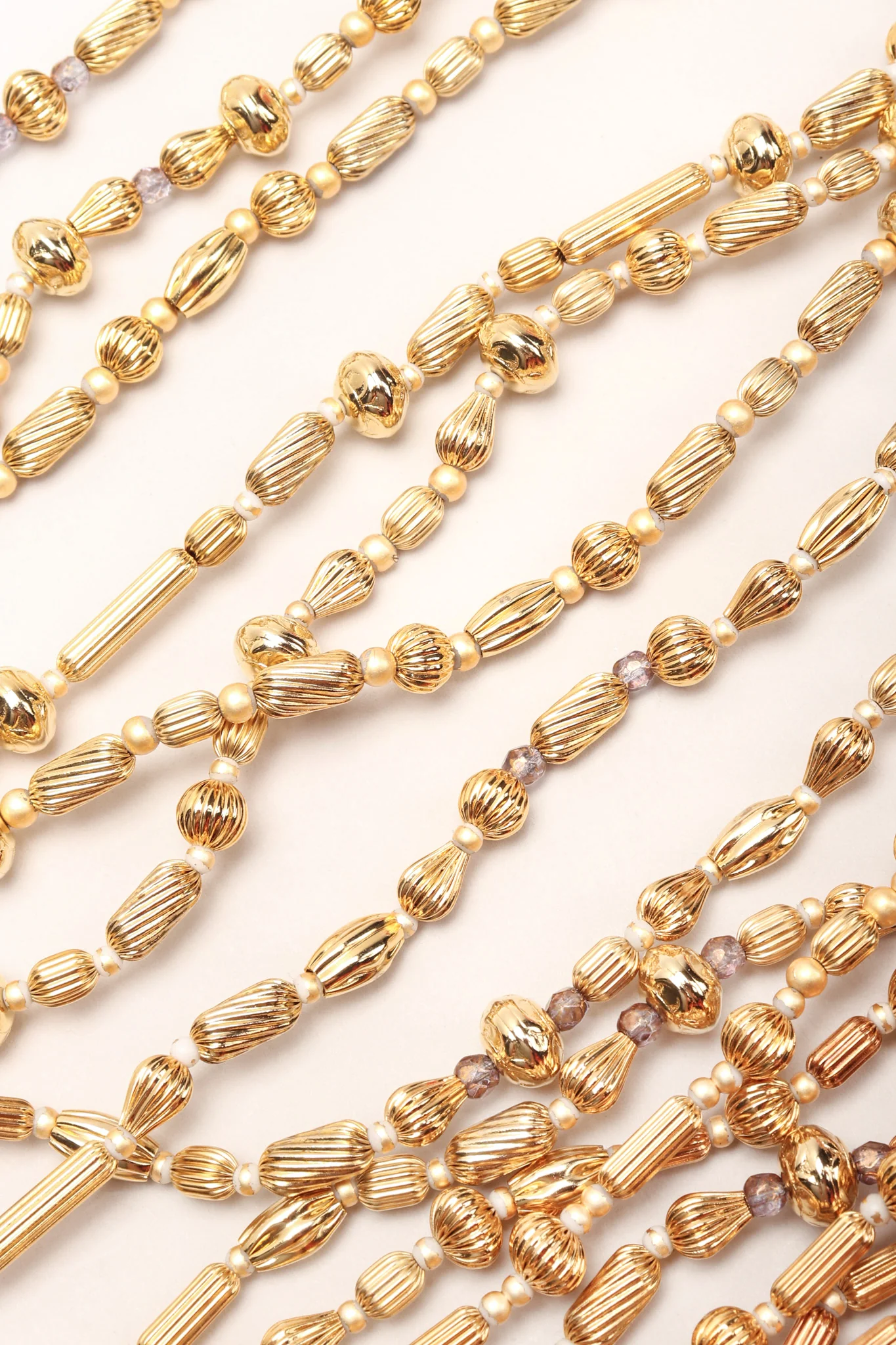 Multi-Strand Beaded Collar Necklace - Image 9