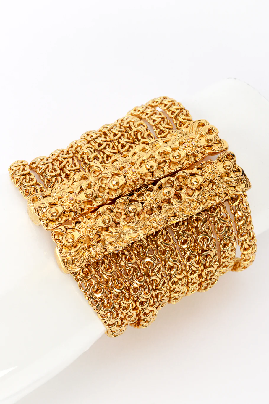 Multi-Strand Byzantine Chain Bracelet - Image 3