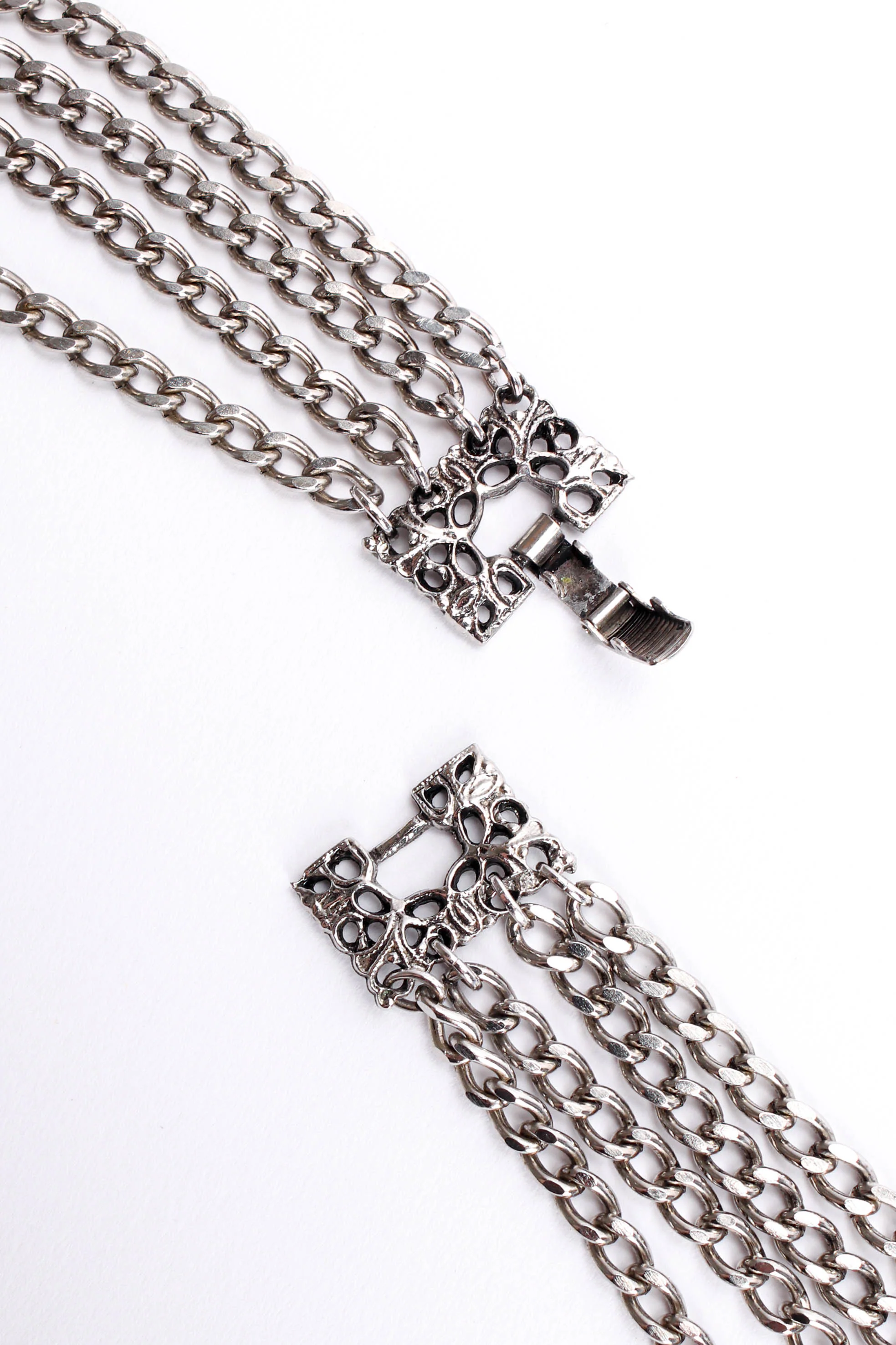 Multi-Strand Layered Coin Necklace III - Image 7