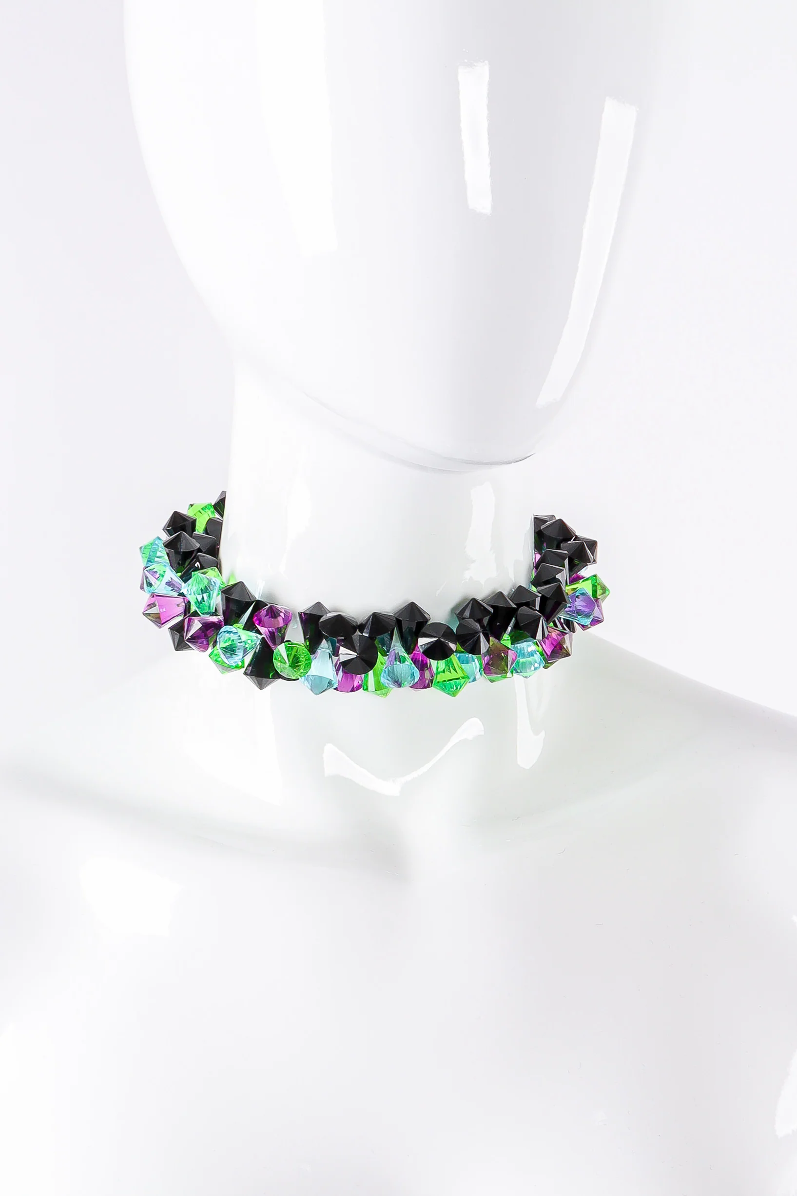 Mardi Gras Briolette Choker - Image 4