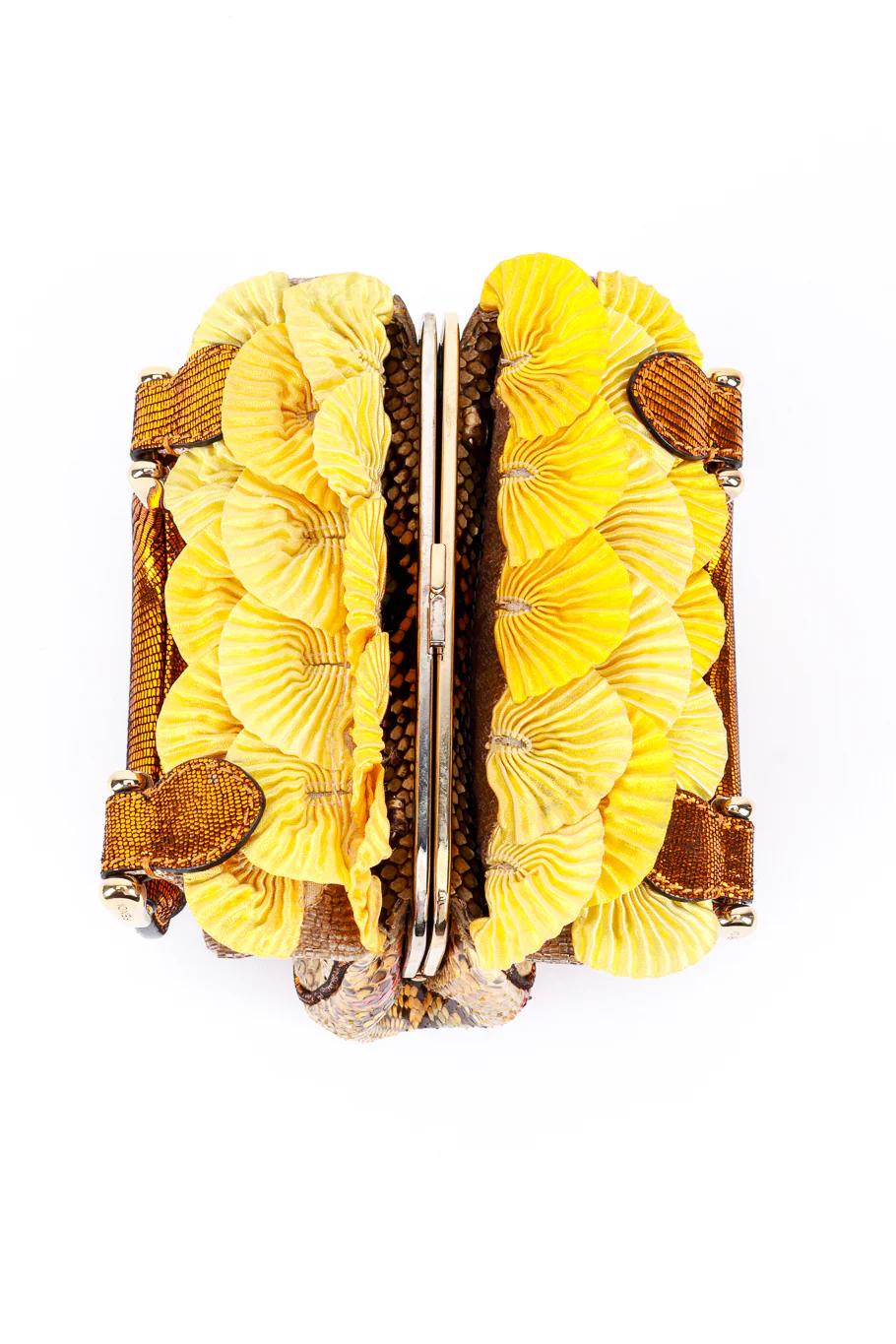 Multicolored Python Mini Bag - Image 6
