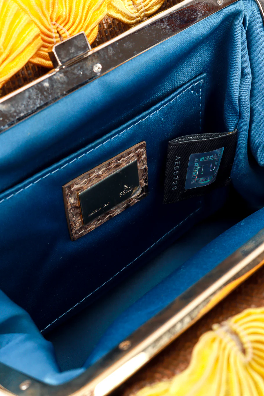 Multicolored Python Mini Bag - Image 7