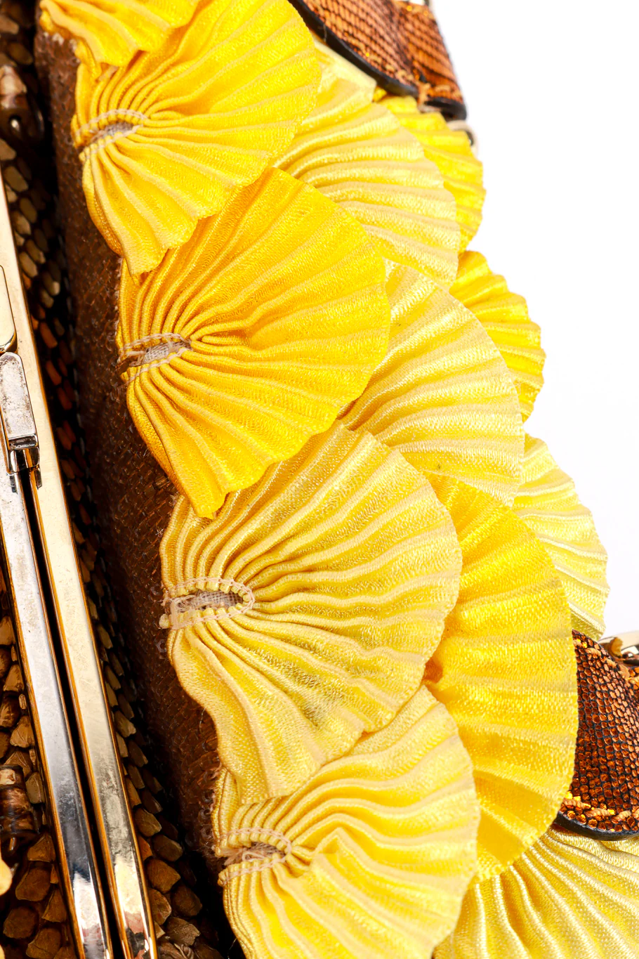 Multicolored Python Mini Bag - Image 9