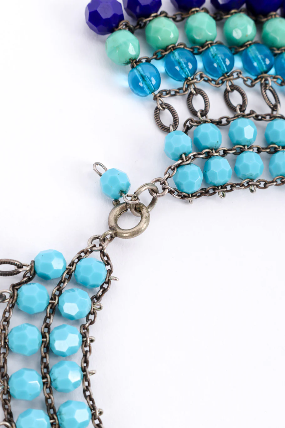 Multistrand Beaded Collar Necklace - Image 4