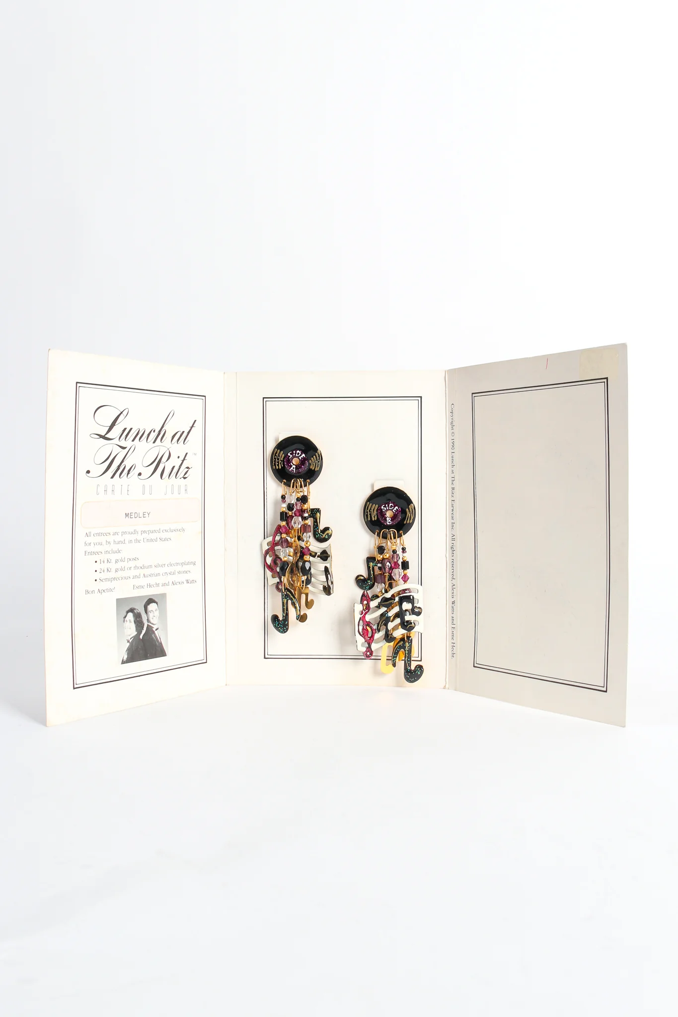 Music Medley Record Earrings - Image 4