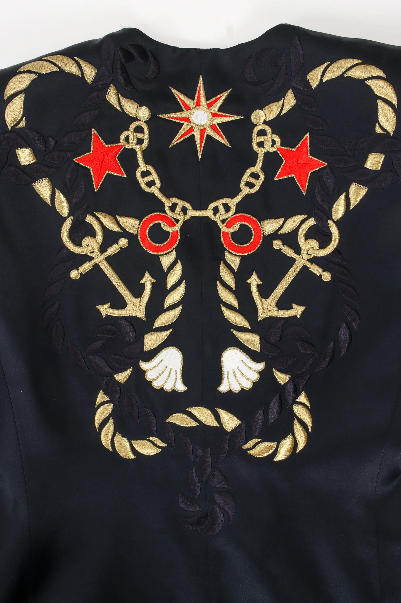 Nautical Embroidered Anchor Jacket - Image 12
