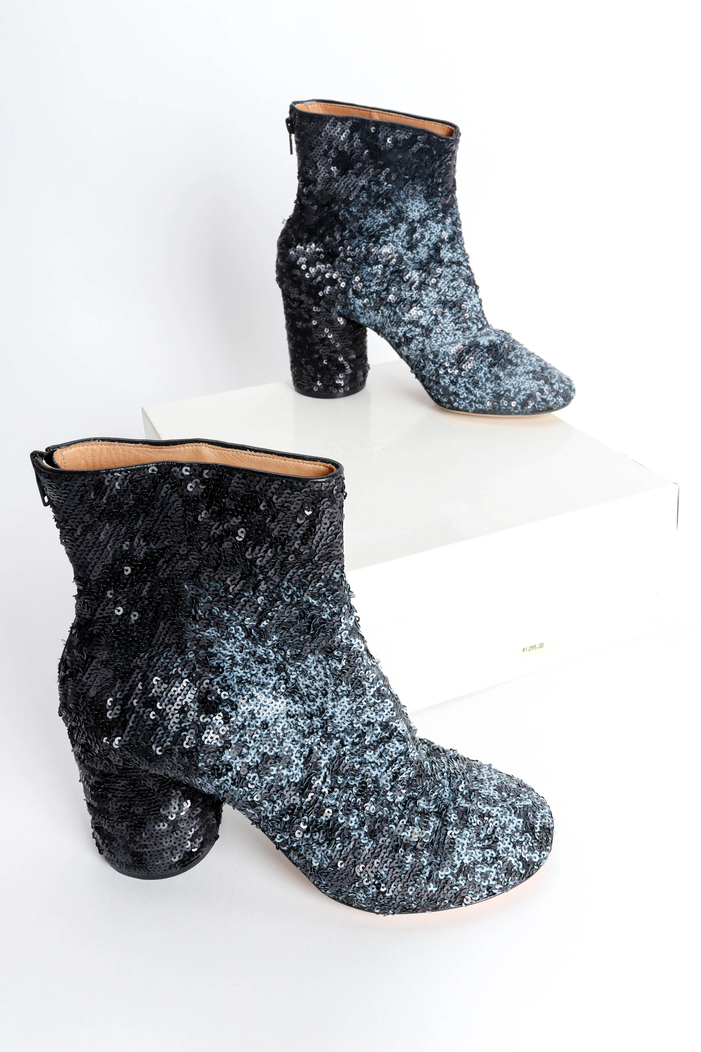 Sequin Ankle Boots - Image 4