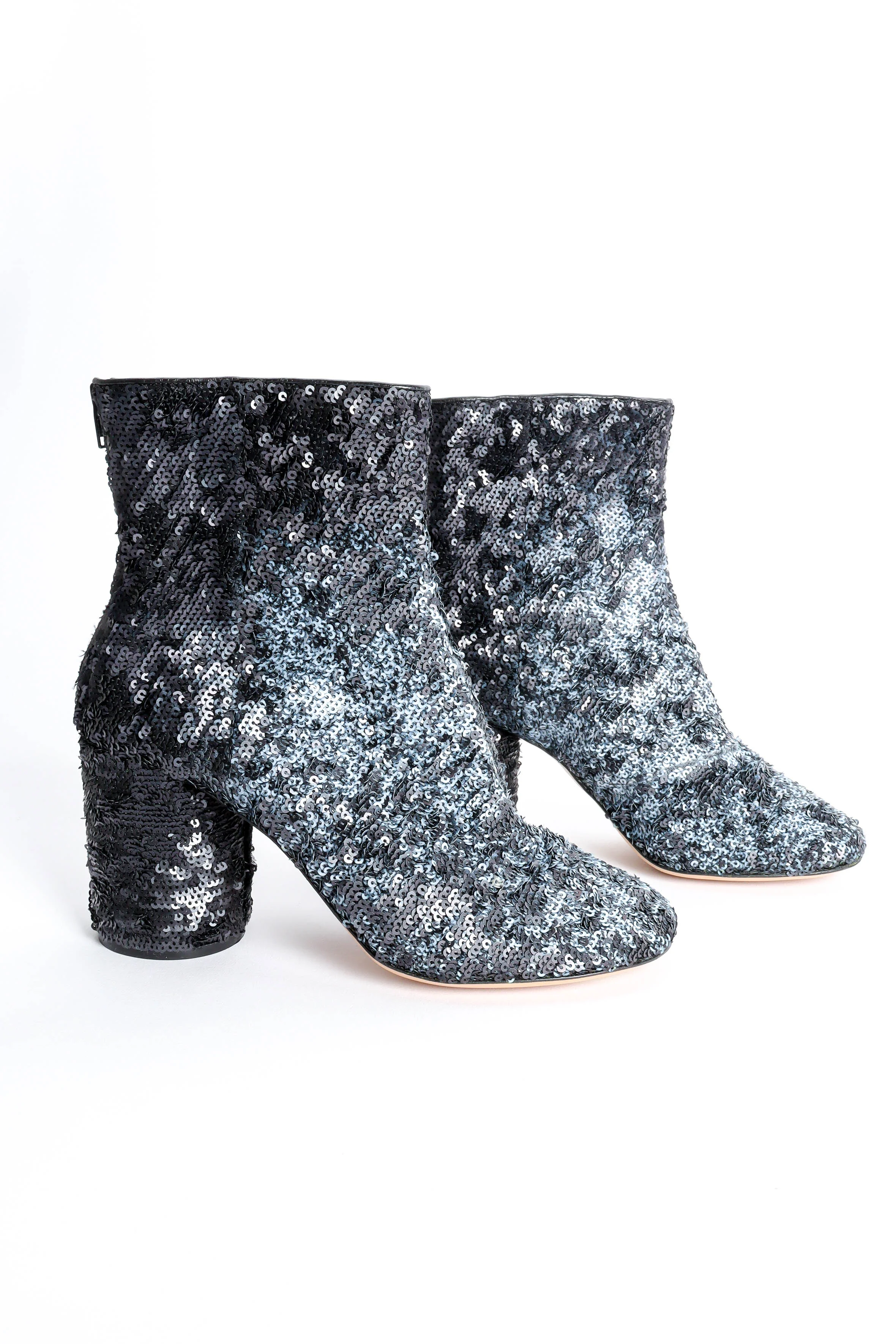 Sequin Ankle Boots - Image 5