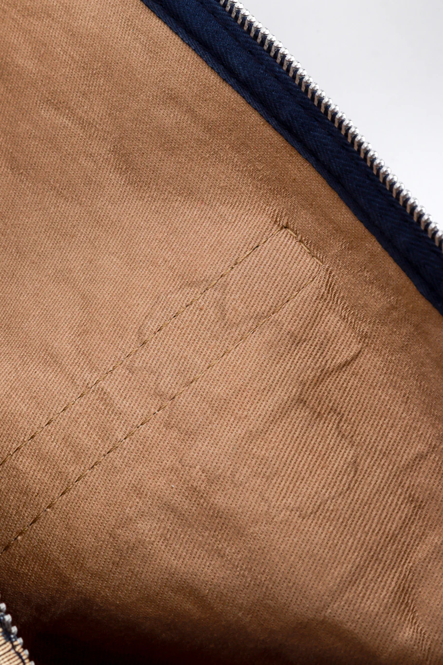 Navy Monogram Trotter Boston Bag - Image 10