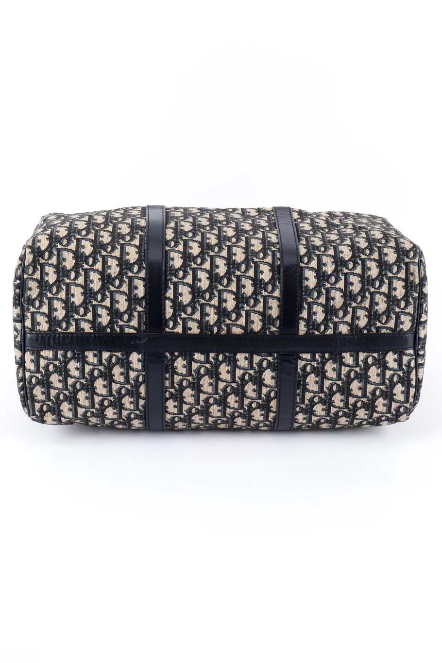 Navy Monogram Trotter Boston Bag - Image 4