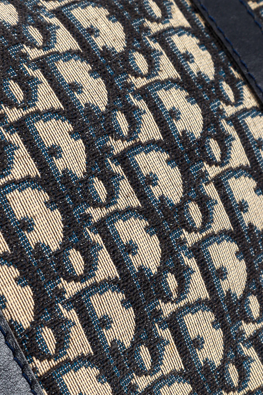 Navy Monogram Trotter Boston Bag - Image 5