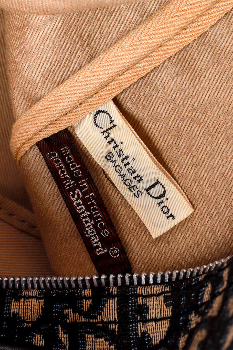 Navy Monogram Trotter Boston Bag - Image 7
