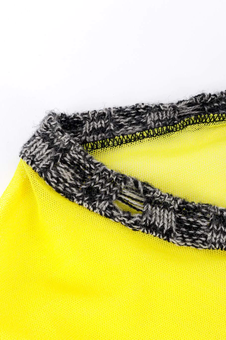 Neon Mesh & Knit Top - Image 6